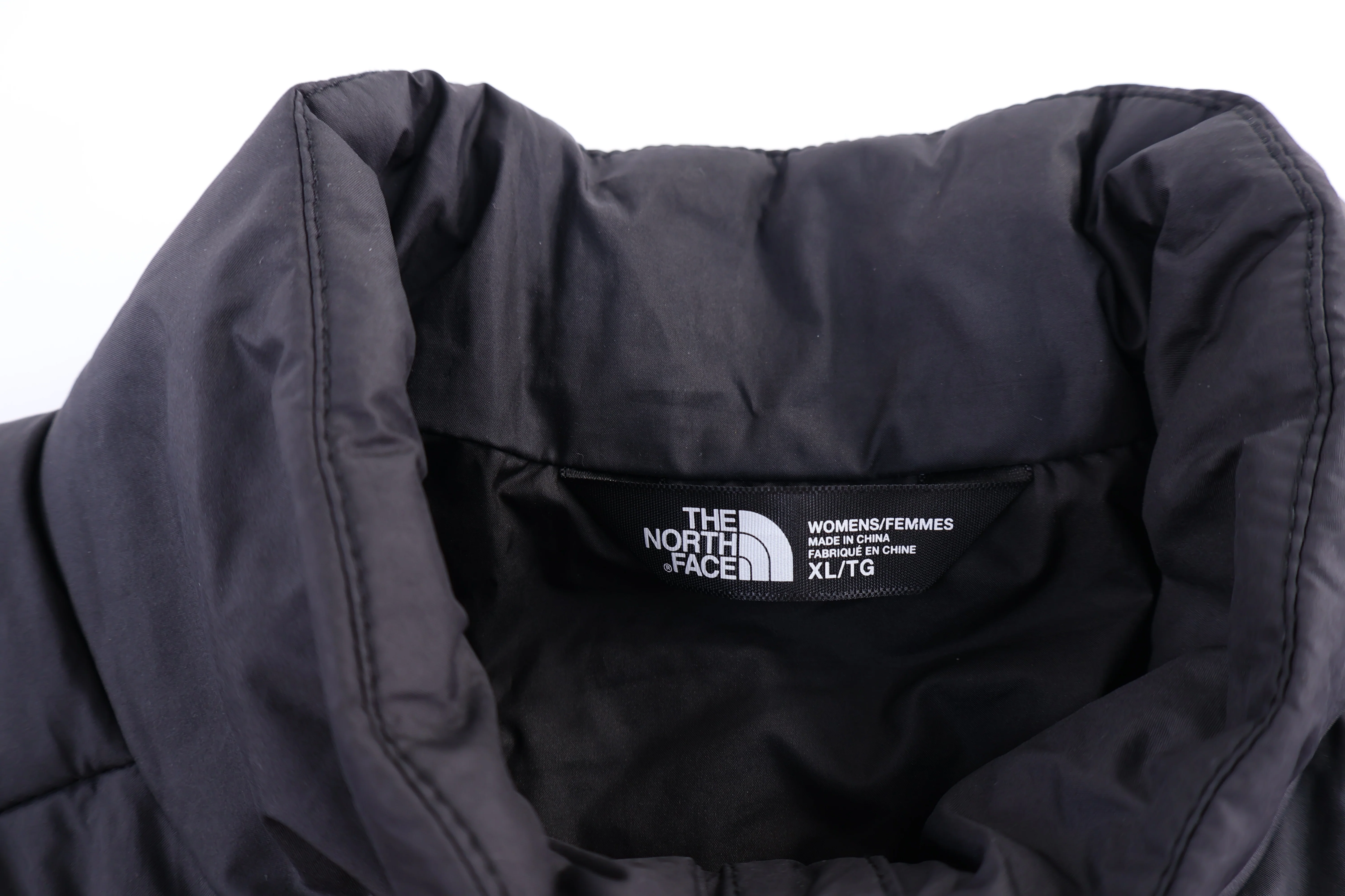 Women's The North Face Embroidered Logo Black Full Zip Jacket - Image 3
