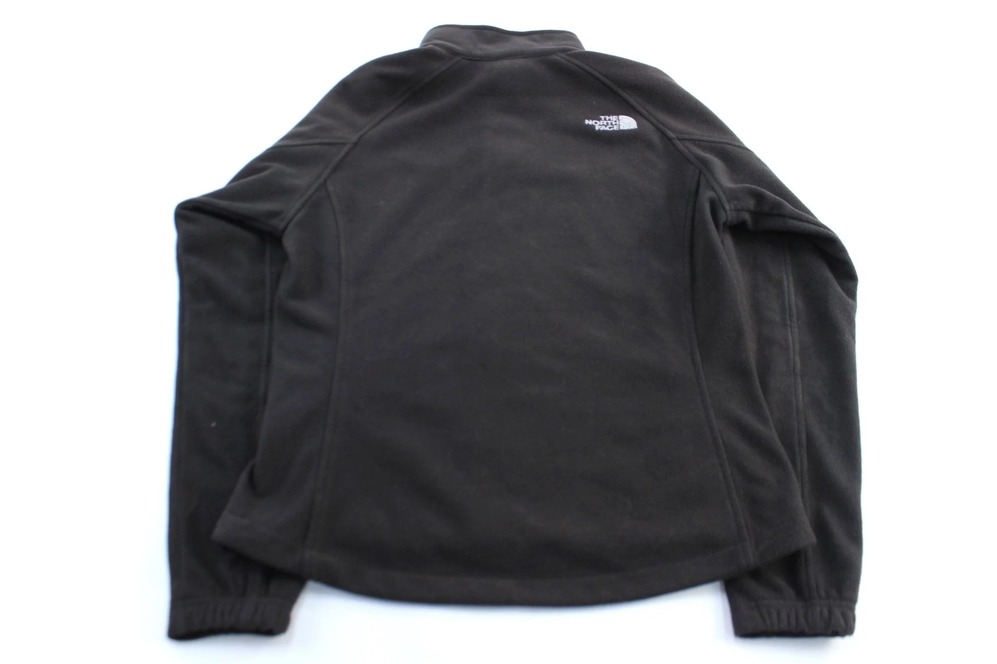 Women's The North Face Embroidered Logo Black WindWall Jacket - Image 2