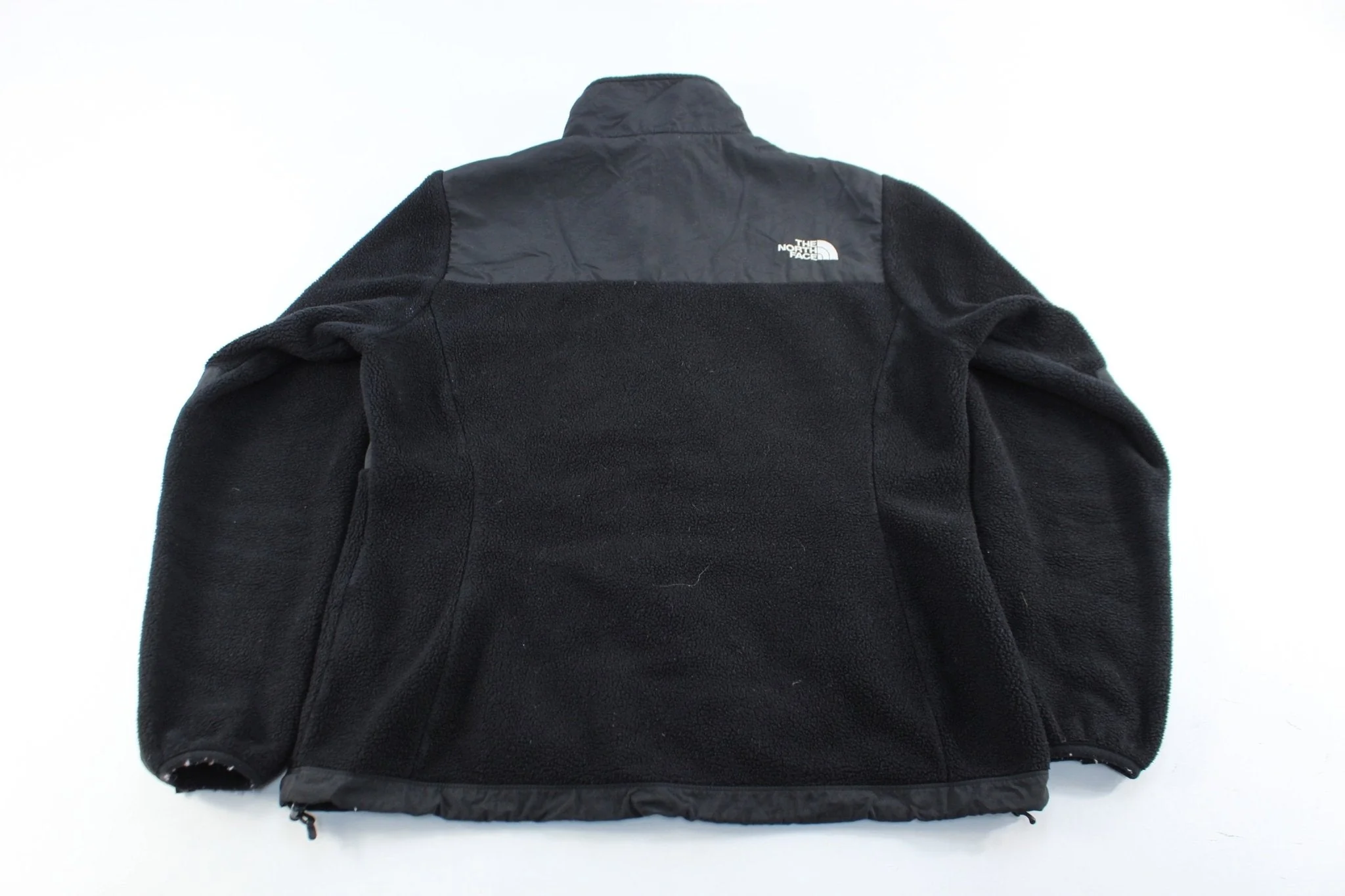 Women's The North Face Embroidered Logo Black Zip Up Jacket - Image 2