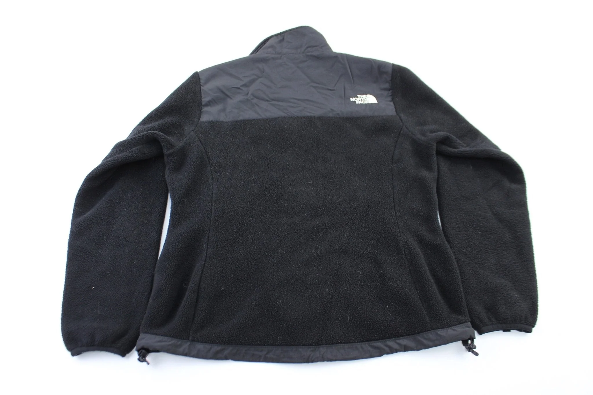 Women's The North Face Embroidered Logo Black Zip Up Jacket - Image 2