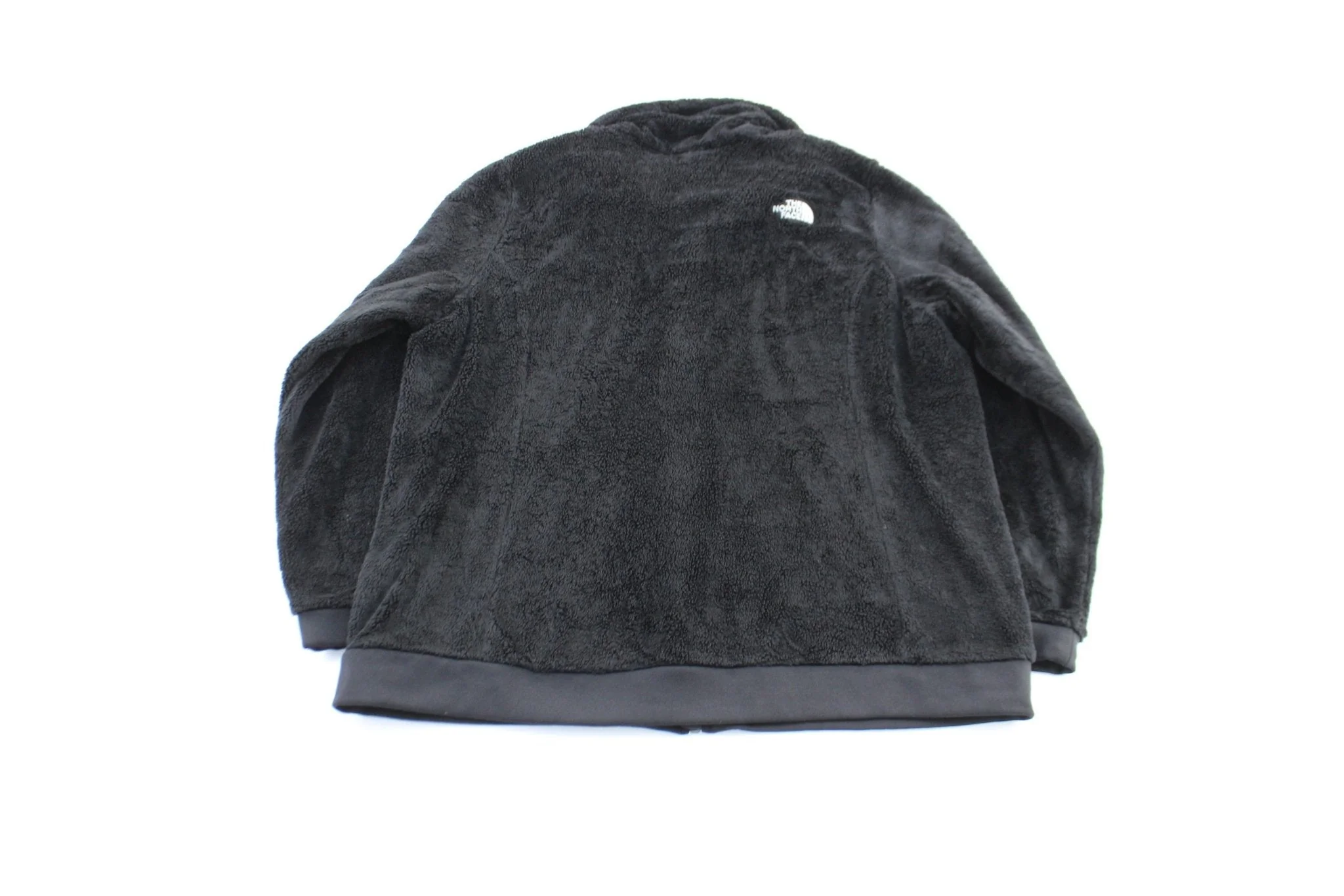 Women's The North Face Embroidered Logo Black Zip Up Jacket - Image 3