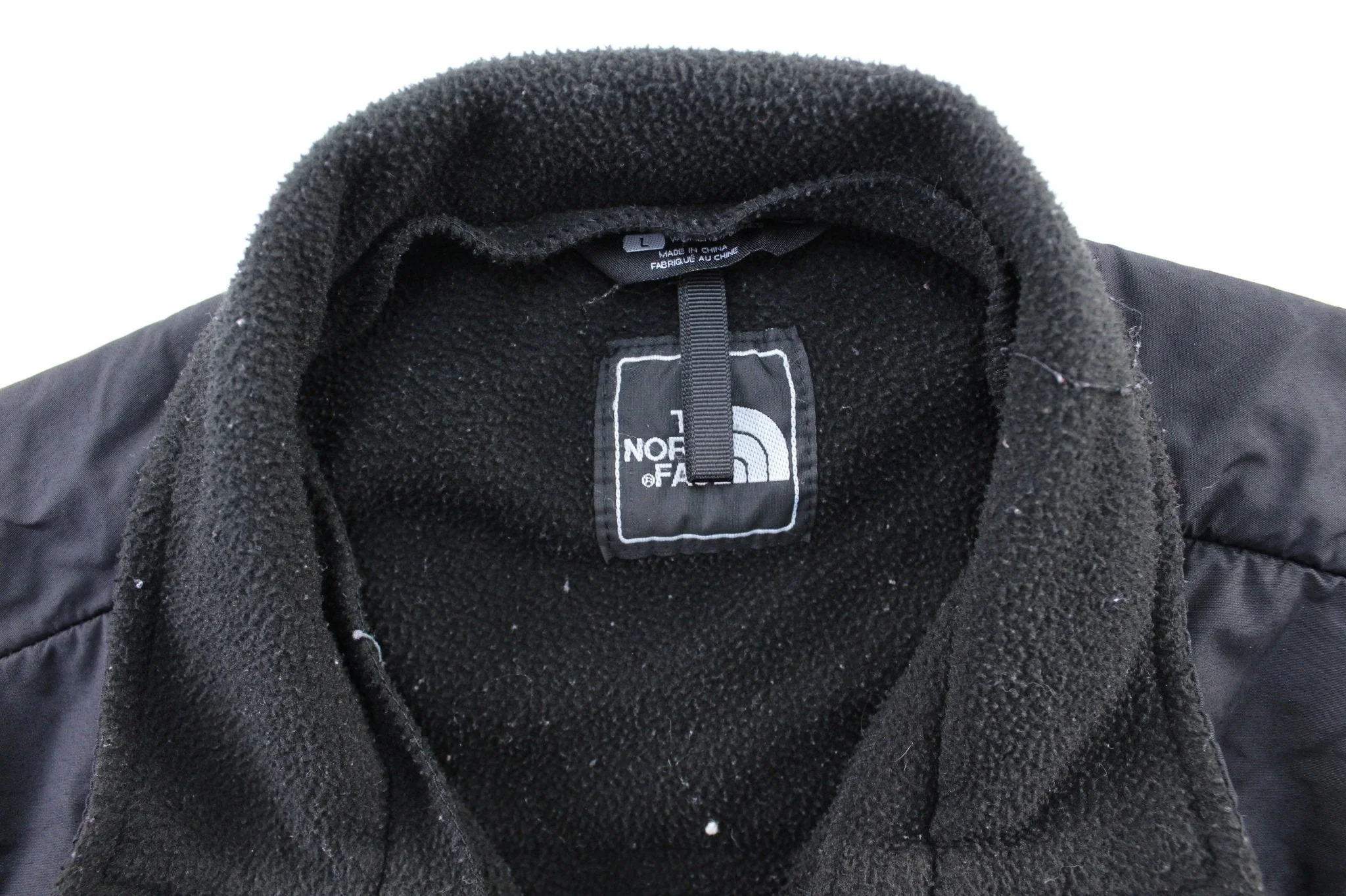 Women's The North Face Embroidered Logo Black Zip Up Jacket - Image 3