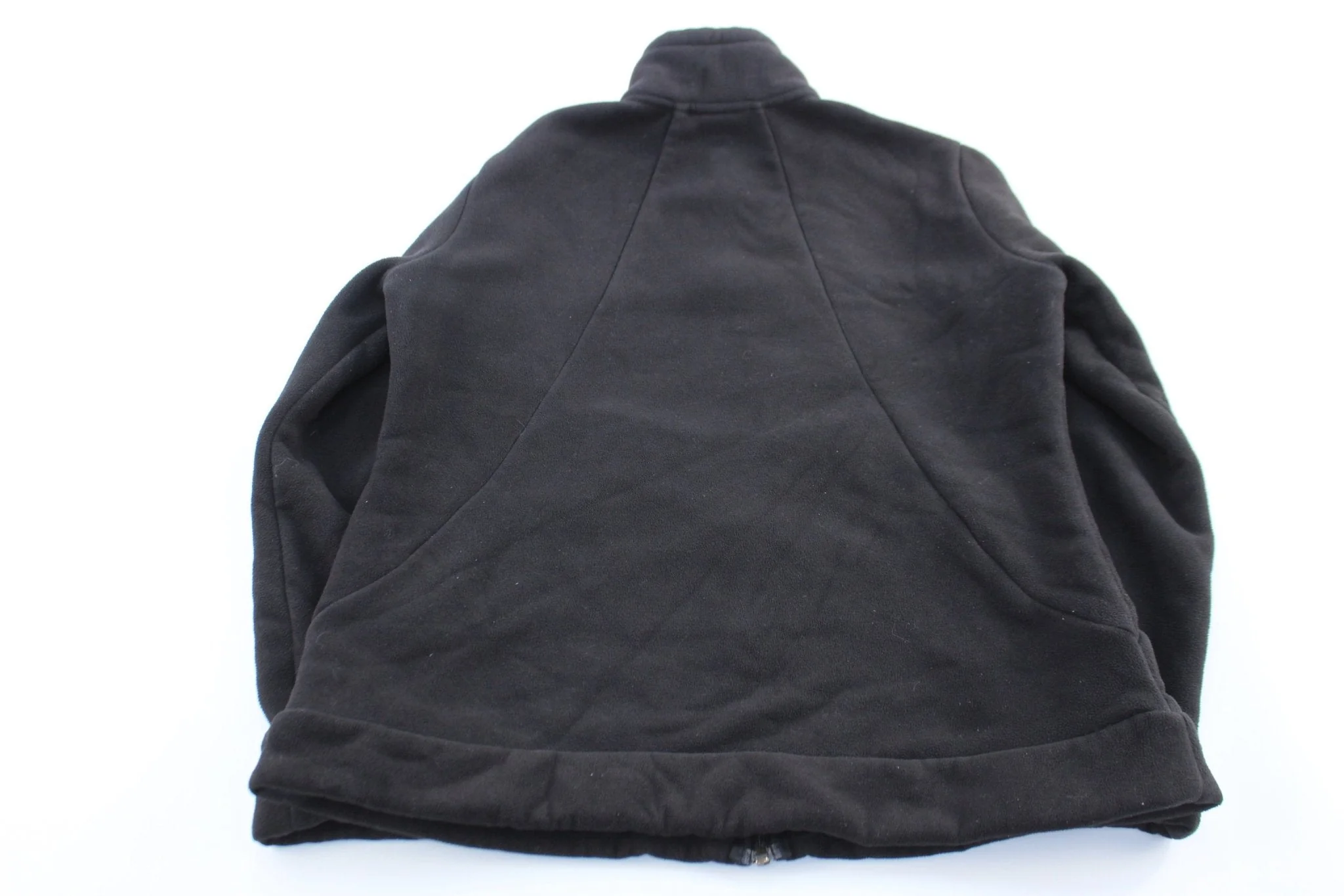 Women's The North Face Embroidered Logo Black Zip Up Jacket - Image 2