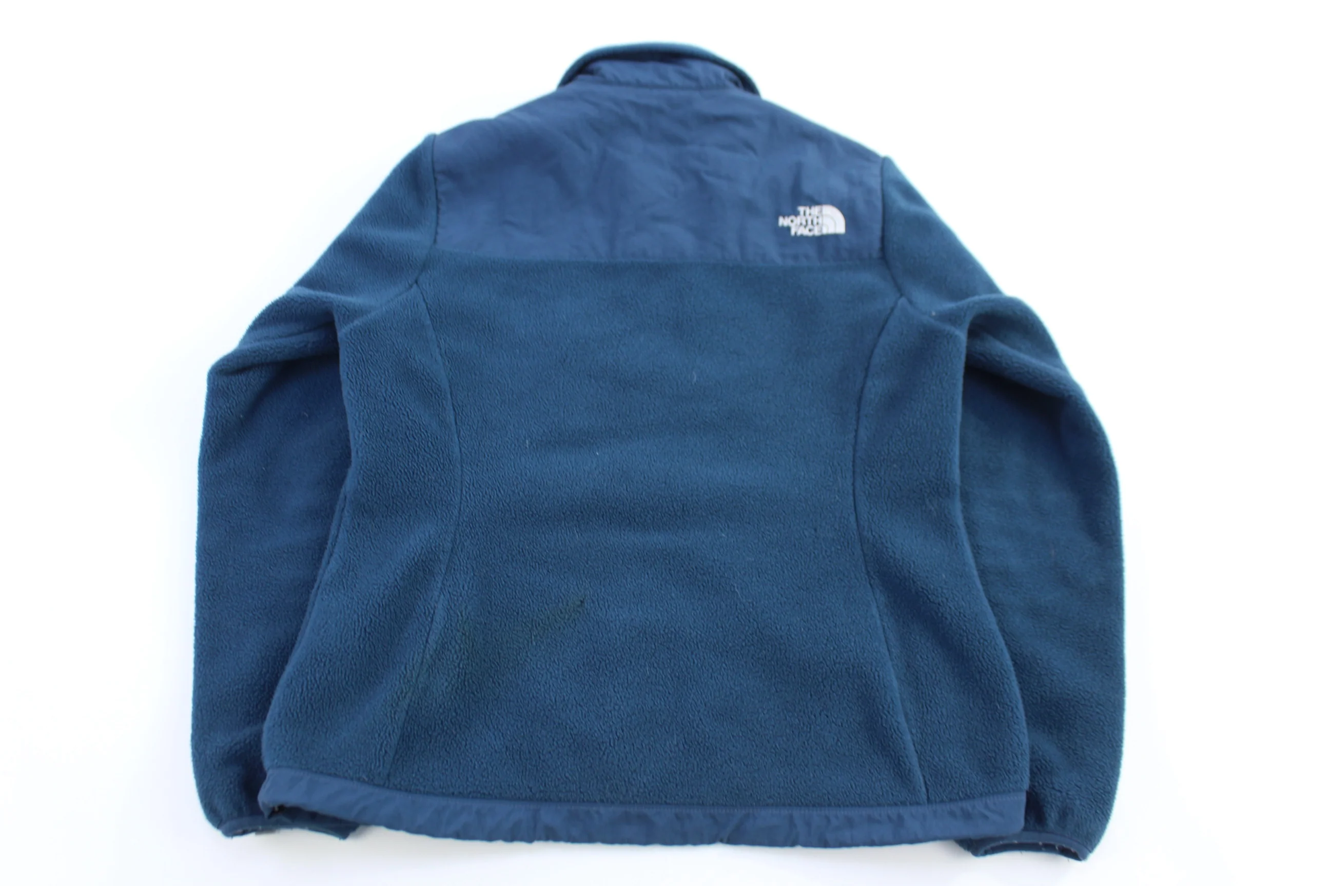Women's The North Face Embroidered Logo Blue Full Zip Jacket - Image 2