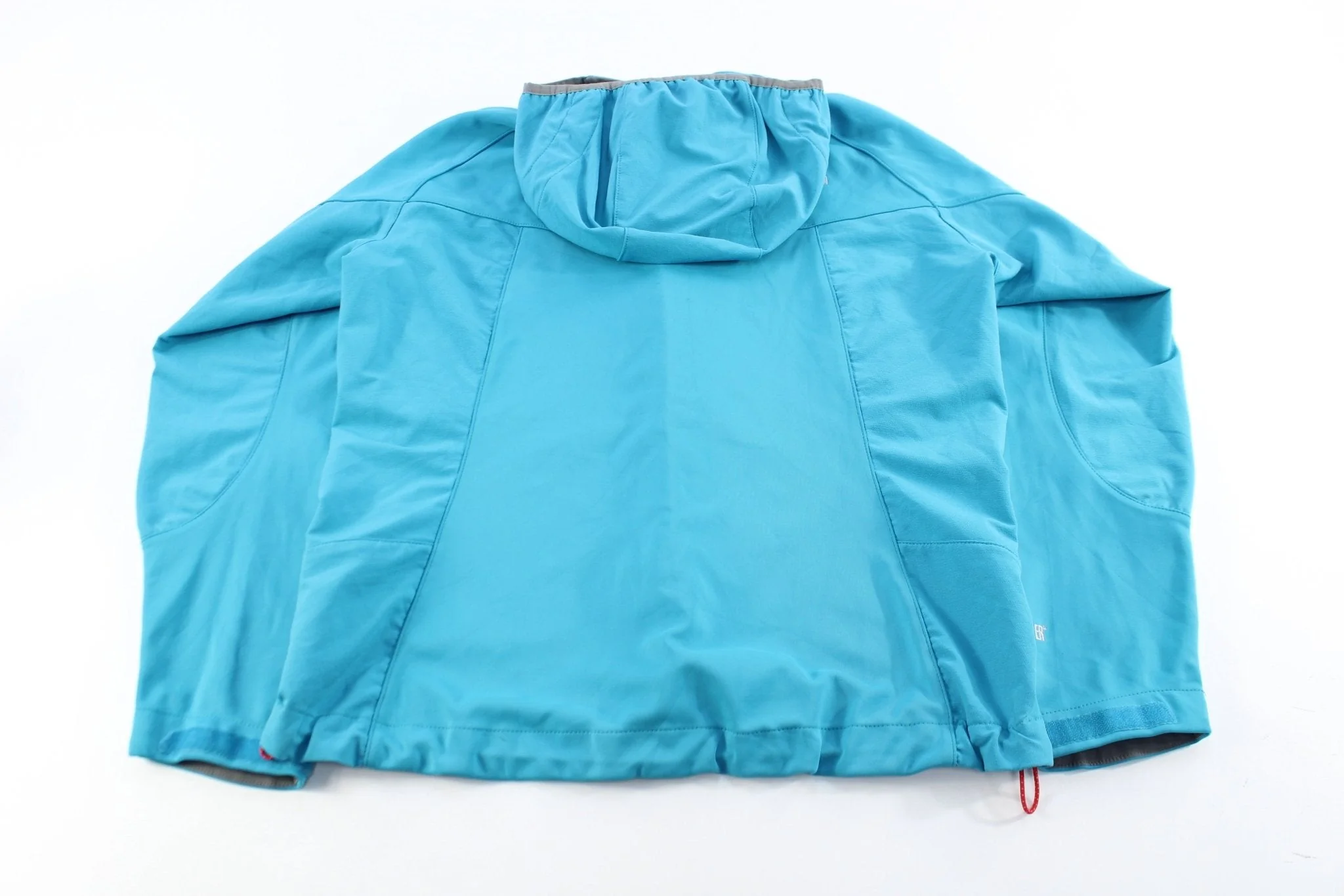 Women's The North Face Embroidered Logo Blue Zip Up Jacket - Image 2