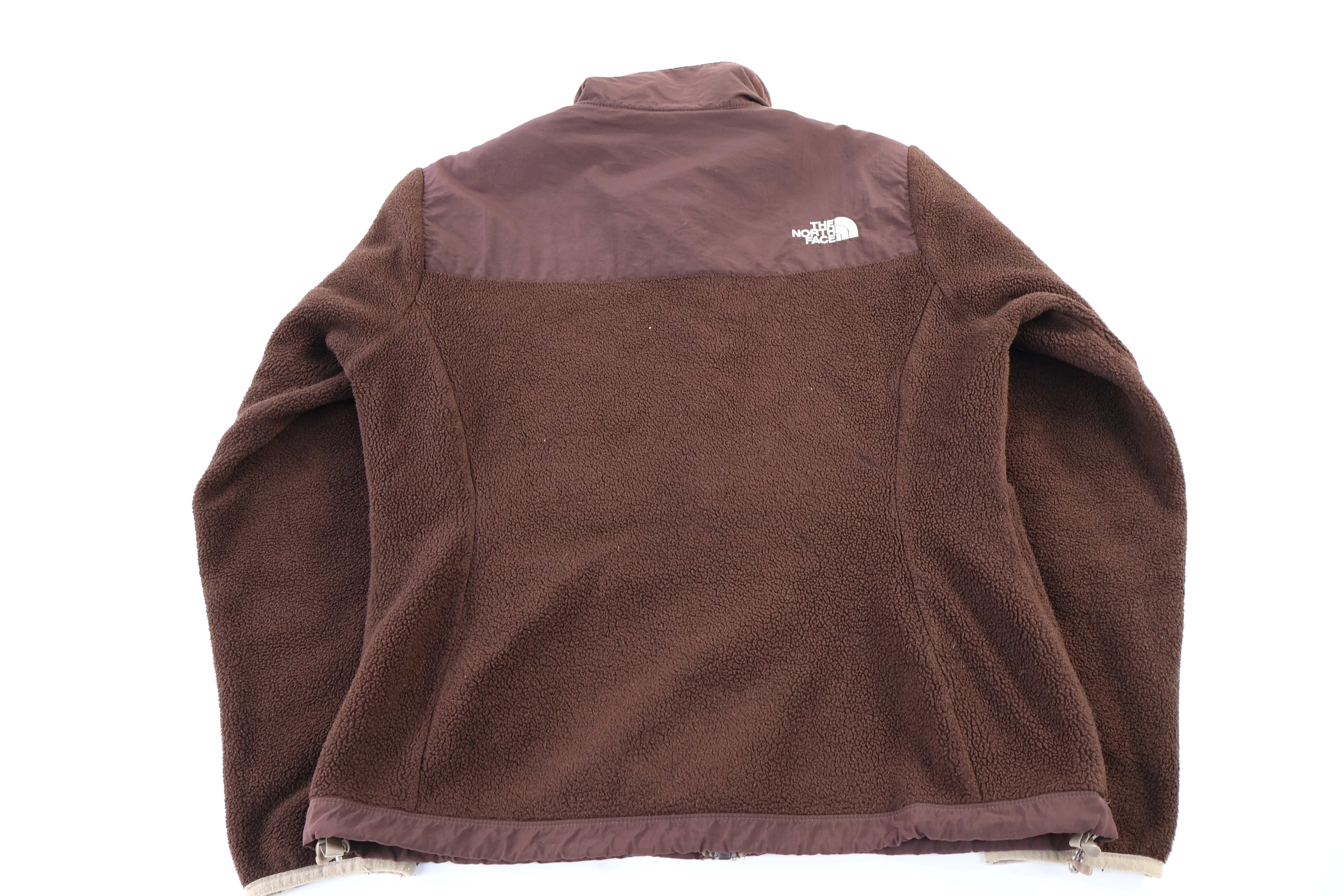 Women's The North Face Embroidered Logo Brown Full Zip Jacket - Image 2