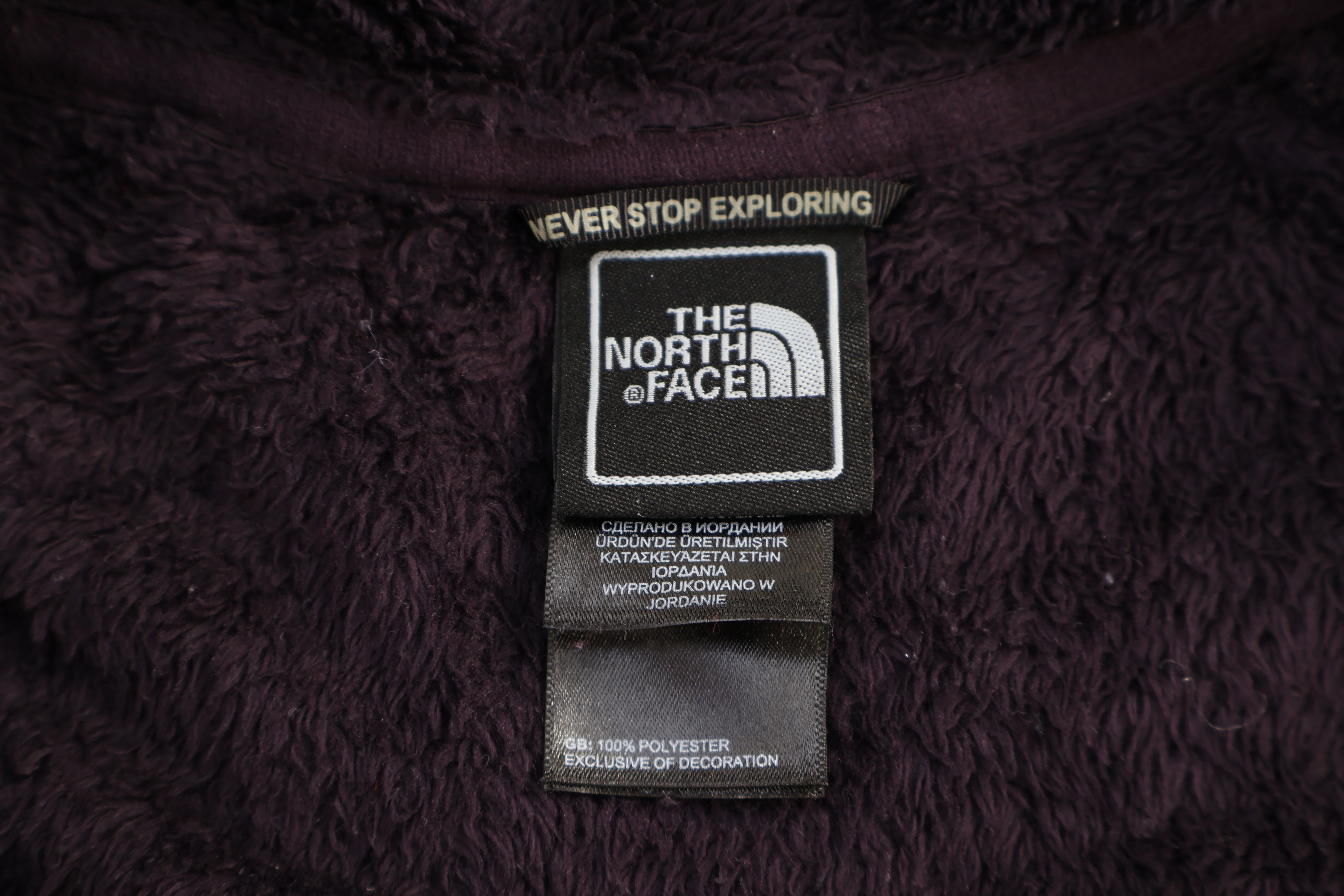 Women's The North Face Embroidered Logo Full Zip Jacket - Image 3