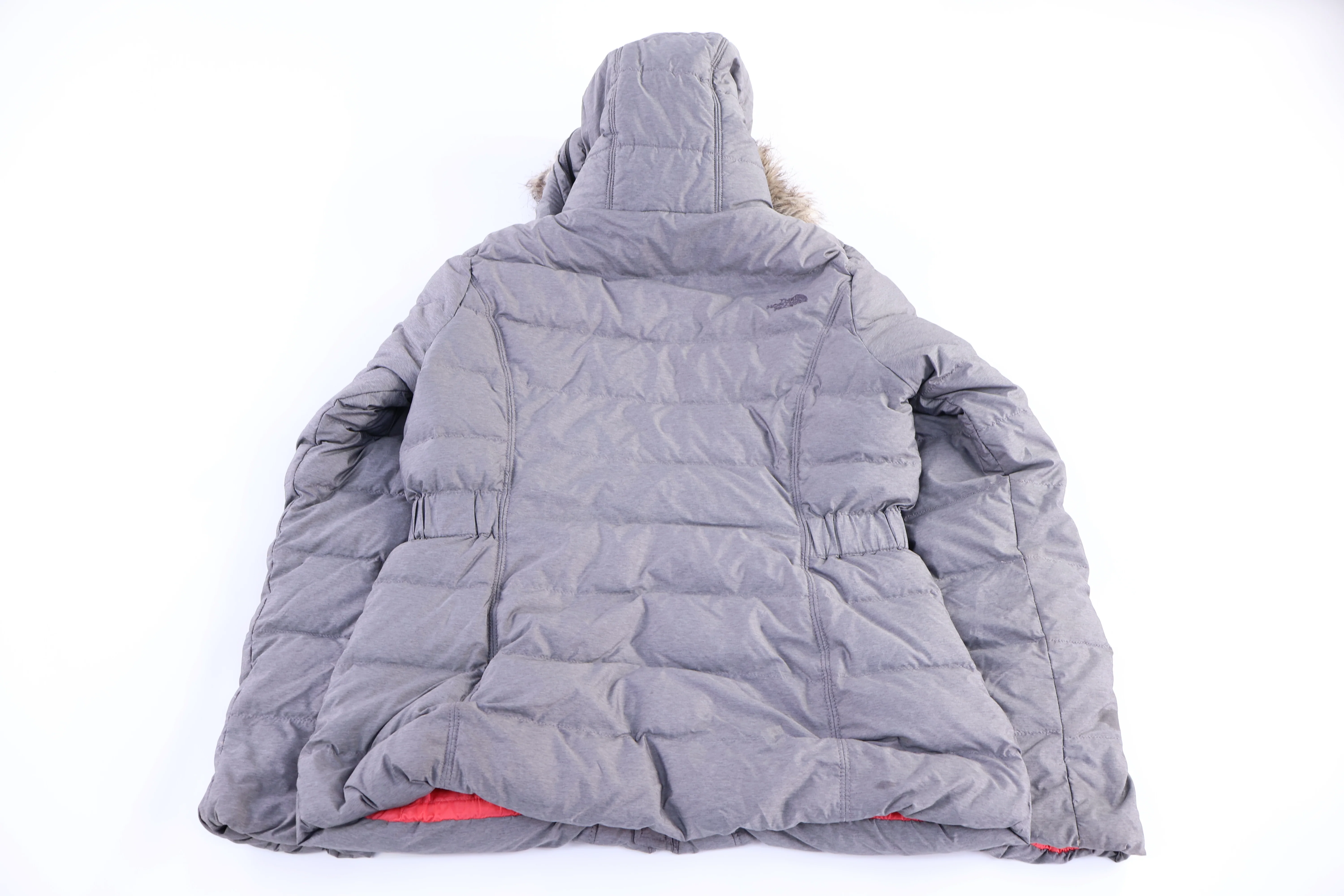 Women's The North Face Embroidered Logo Full Zip Puffer Jacket - Image 2