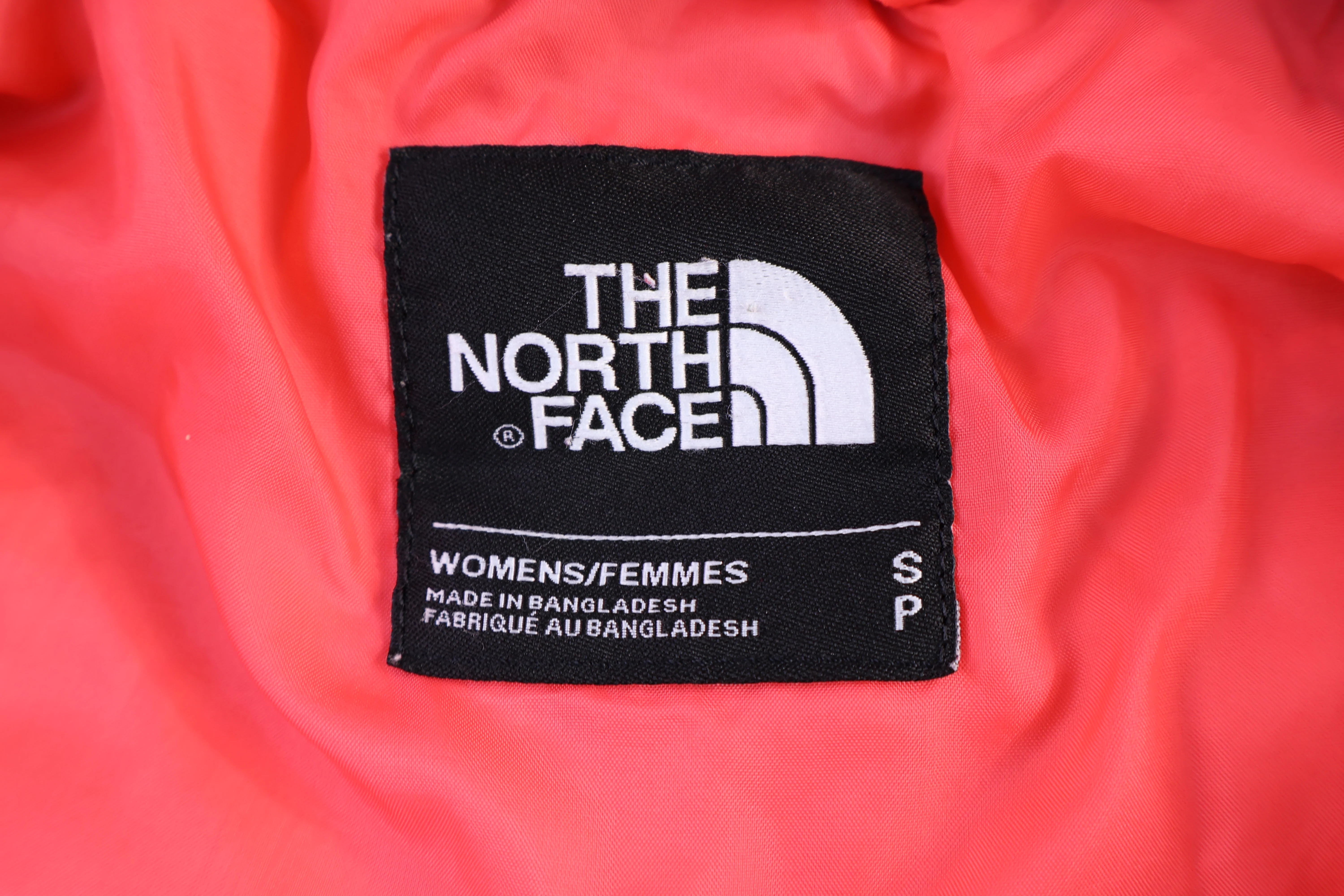 Women's The North Face Embroidered Logo Full Zip Puffer Jacket - Image 3