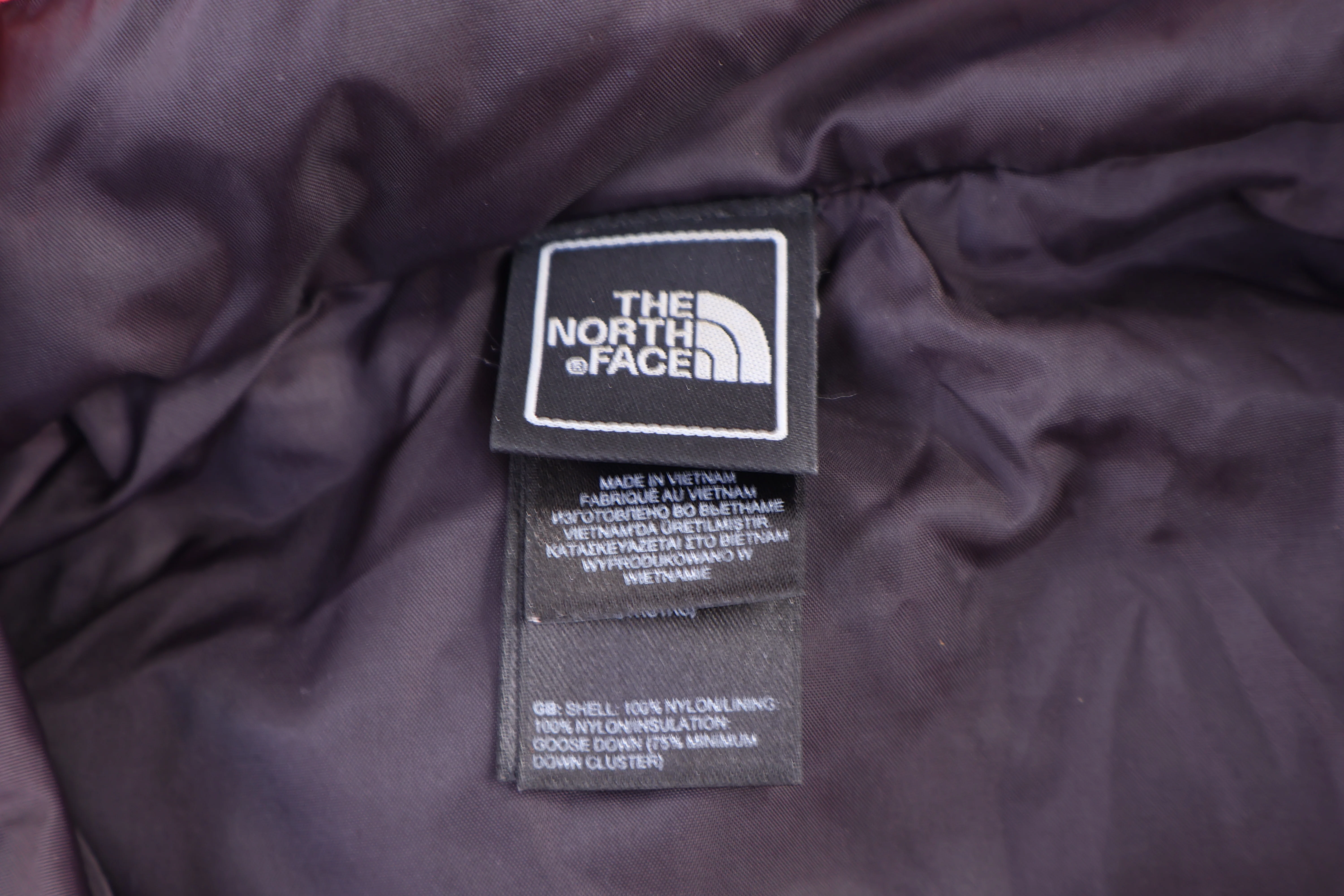 Women's The North Face Embroidered Logo Full Zip Puffer Vest - Image 3