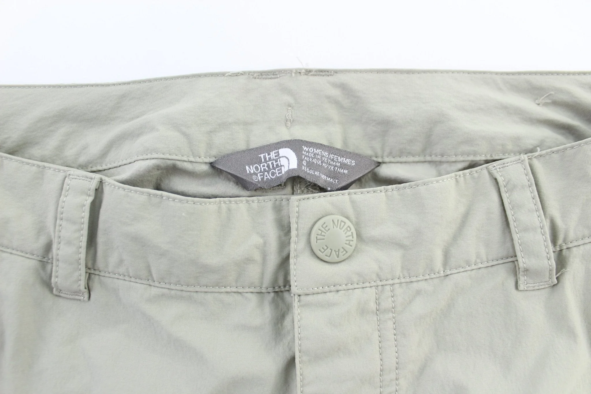 Women's The North Face Embroidered Logo Green Pants - Image 4