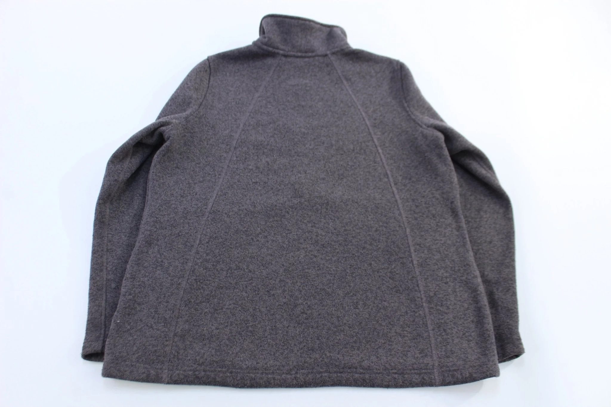 Women's The North Face Embroidered Logo Grey Full Zip Sweater - Image 2