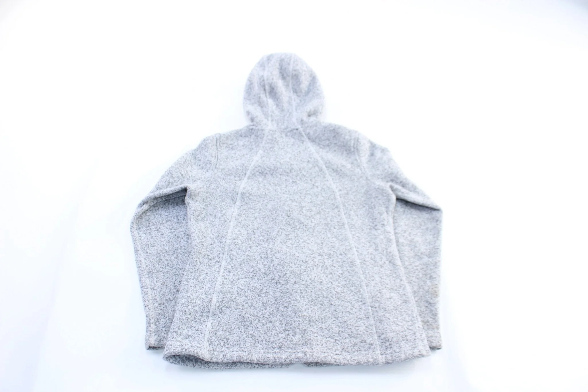 Women's The North Face Embroidered Logo Grey Zip Up Jacket - Image 2
