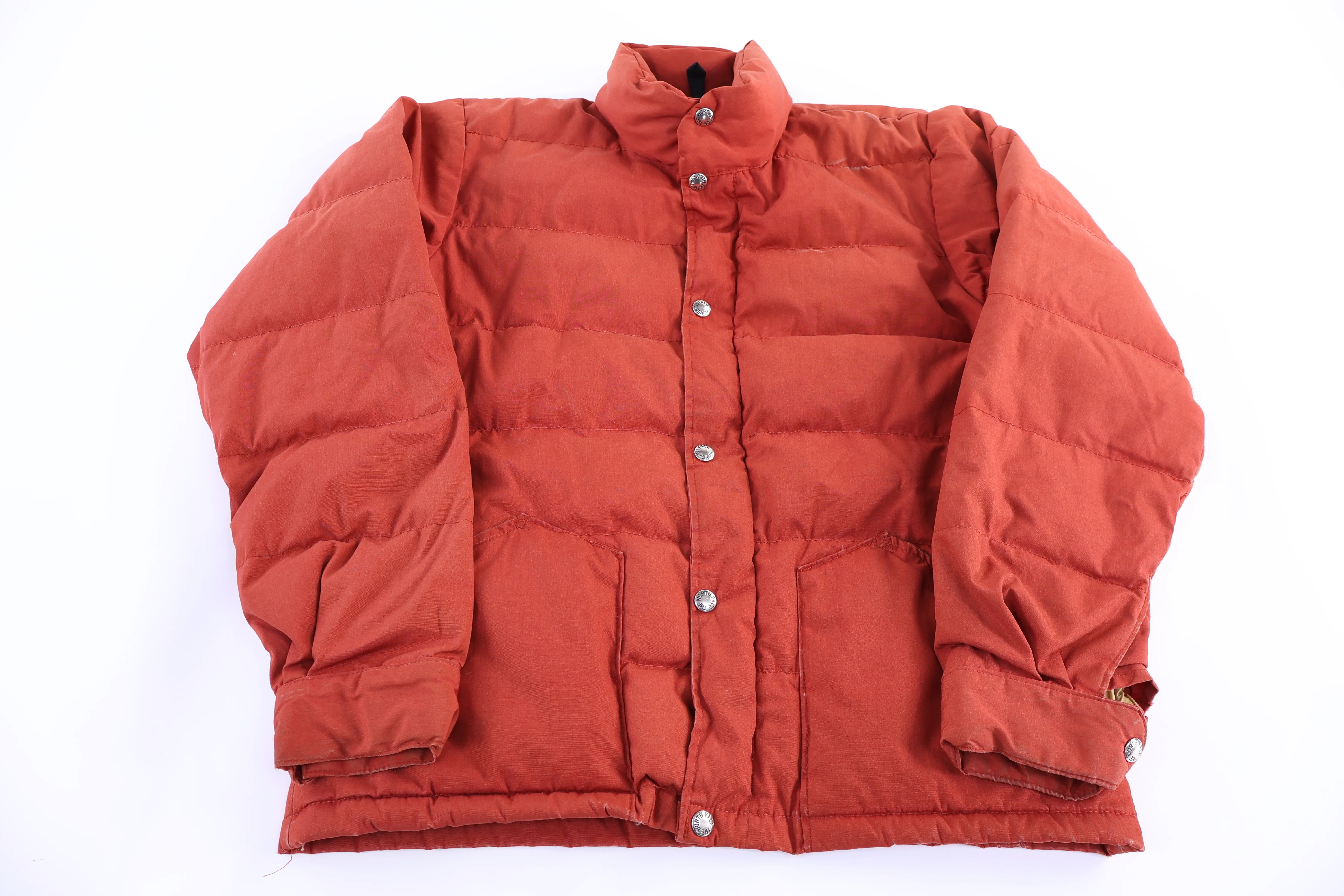90’s Women's The North Face Embroidered Logo Puffer Jacket