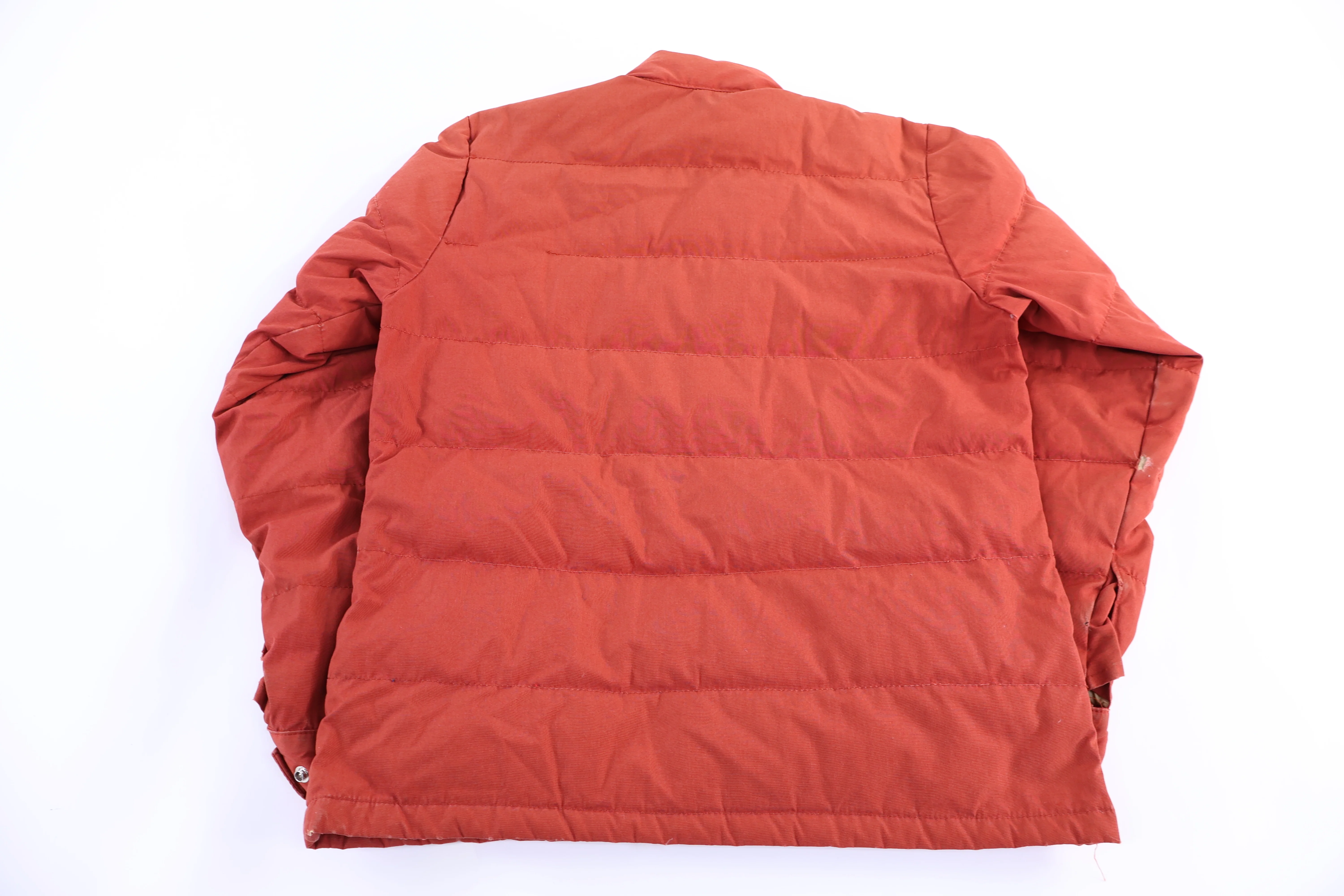 90’s Women's The North Face Embroidered Logo Puffer Jacket - Image 2