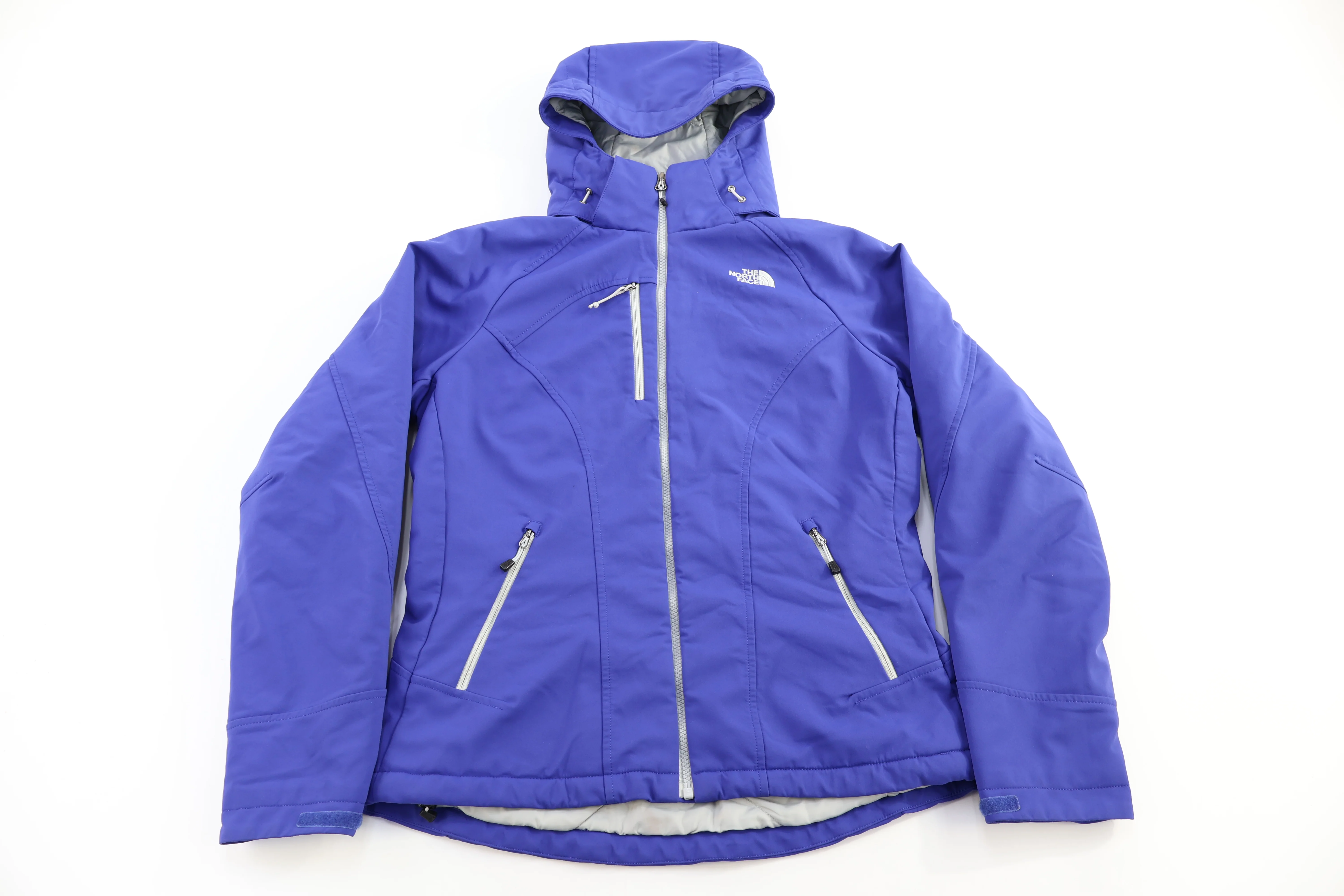 Women's The North Face Embroidered Logo Purple Jacket - Image 2