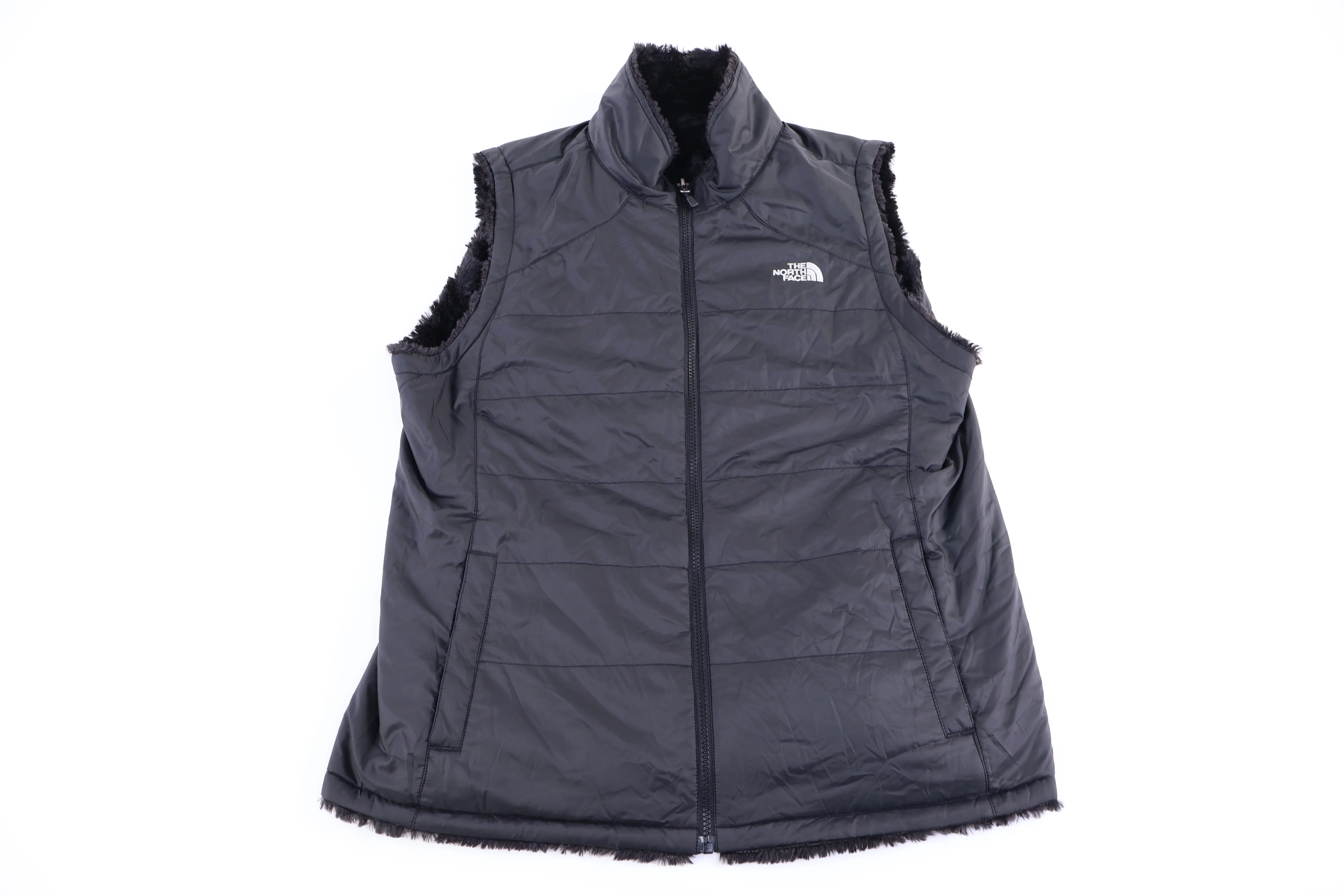 Women's The North Face Embroidered Logo Reversible Vest - Image 3