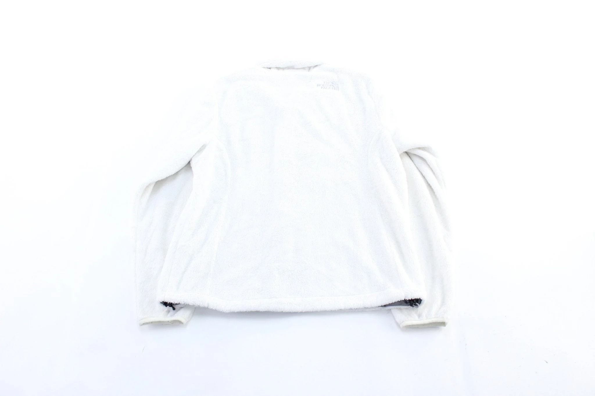 Women's The North Face Embroidered Logo White Zip Up Jacket - Image 2