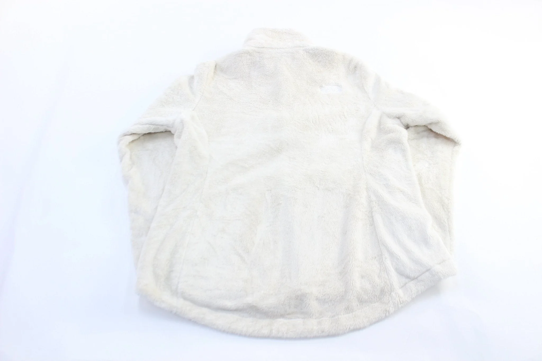 Women's The North Face Embroidered Logo White Zip Up Jacket - Image 2