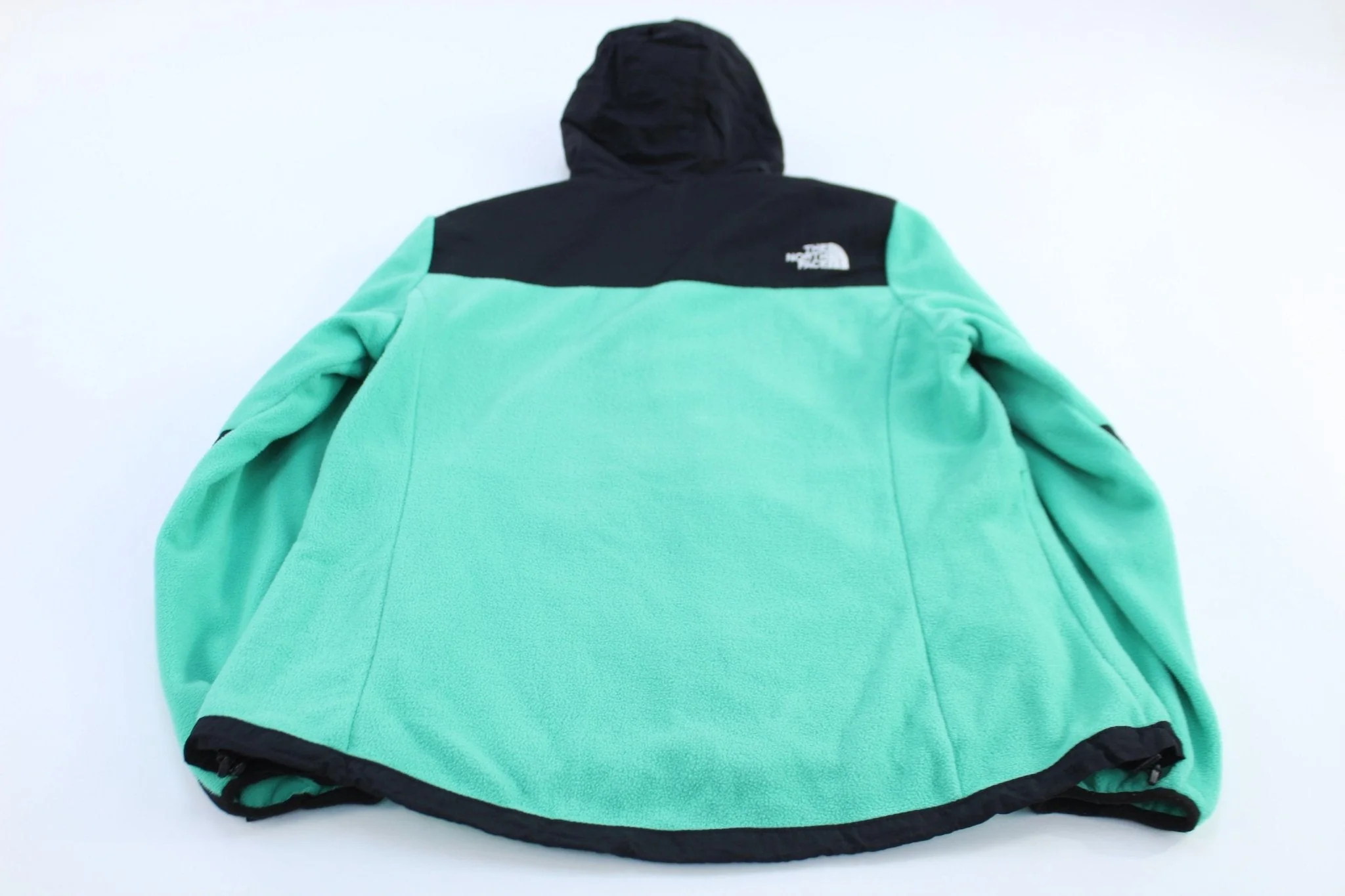 Women's The North Face Green Fleece Jacket - Image 2