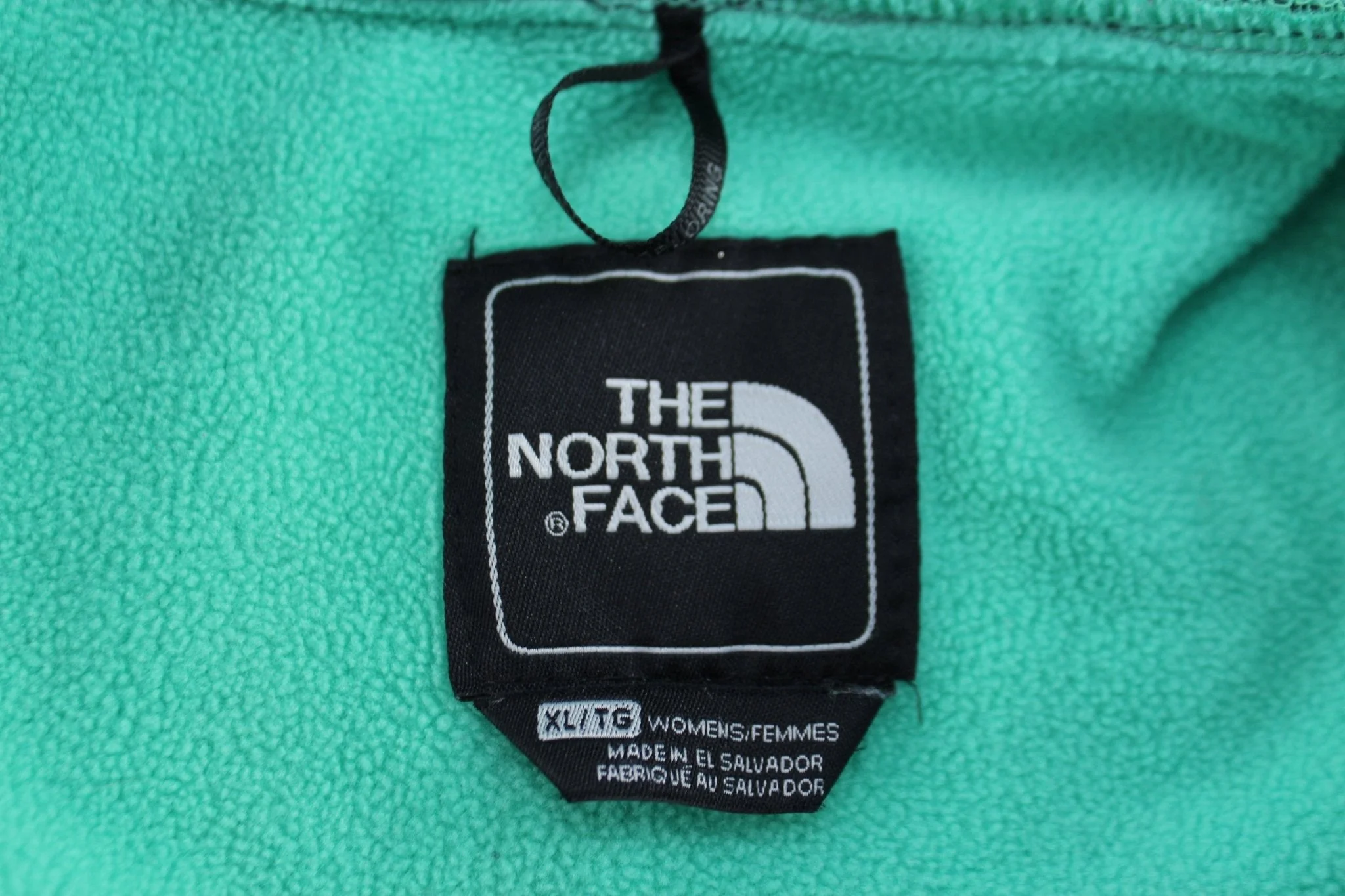 Women's The North Face Green Fleece Jacket - Image 3