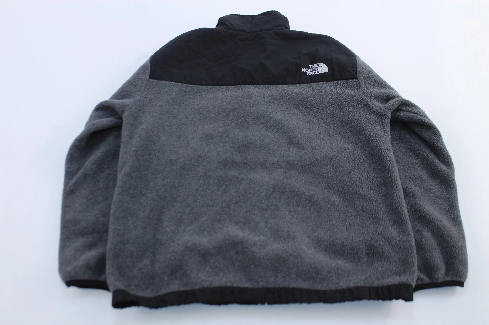 Women's The North Face Grey & Black Denali Jacket - Image 2