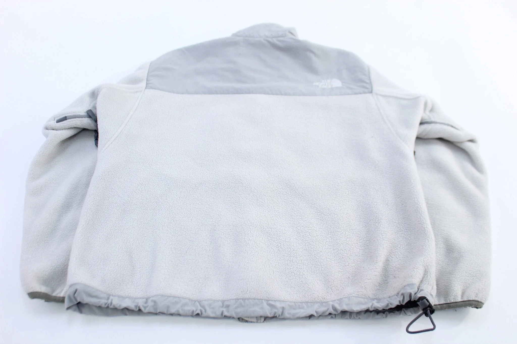 Women's The North Face Grey Denali Fleece Jacket - Image 2