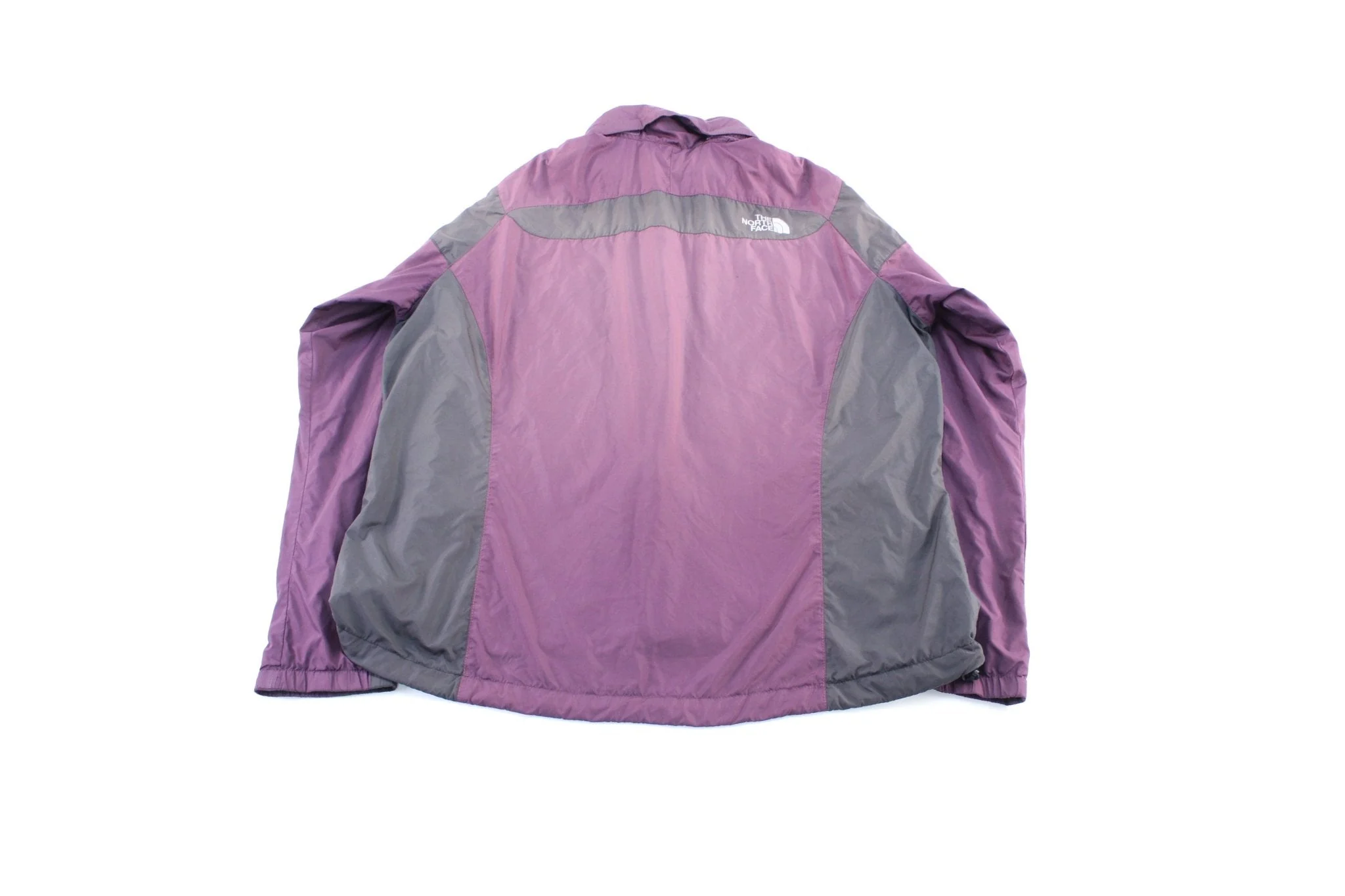 Women's The North Face Logo Black & Purple Jacket - Image 2