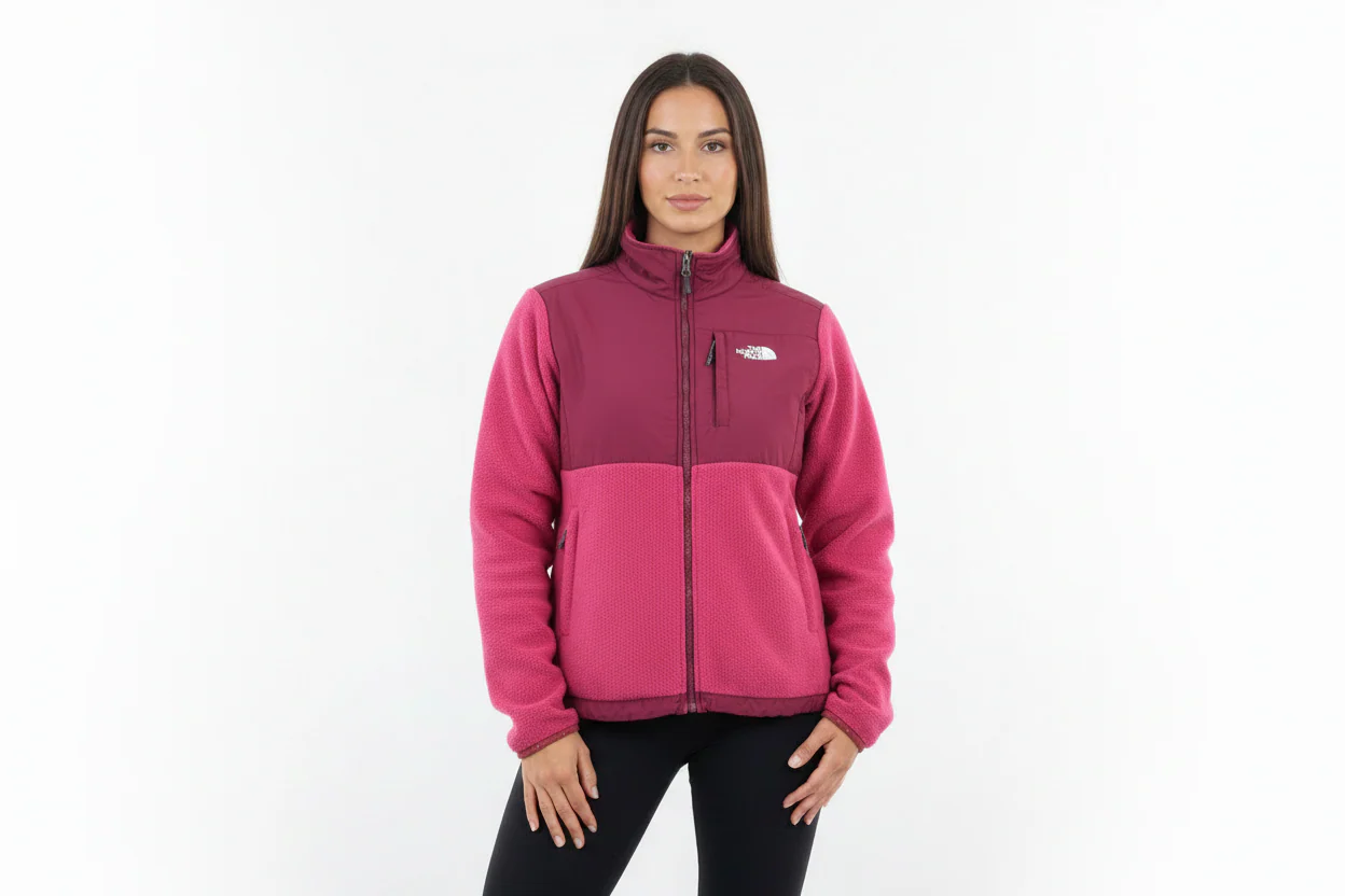 Women's The North Face Pink Full Zip Jacket