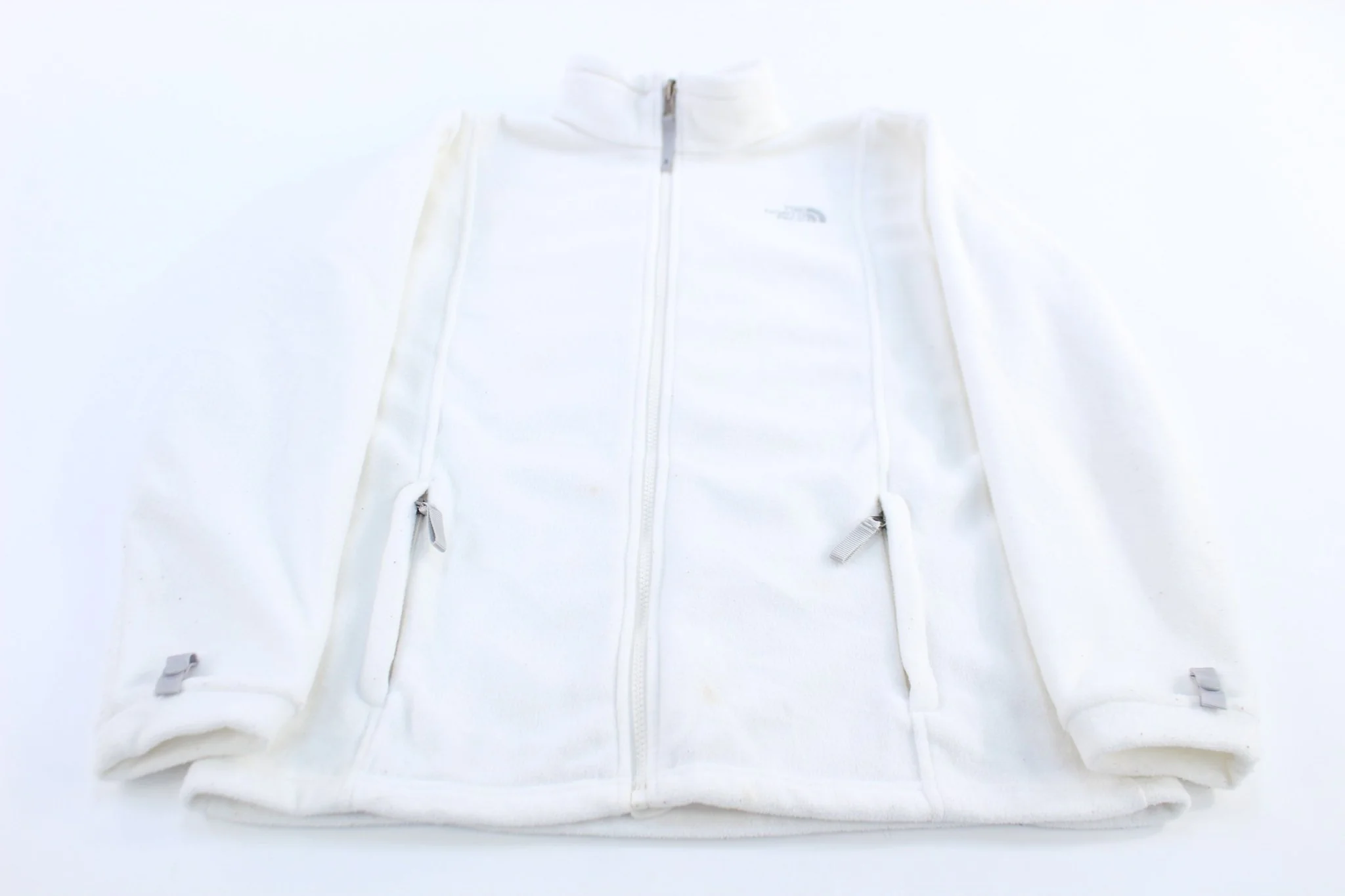 Women's The North Face White Fleece Jacket