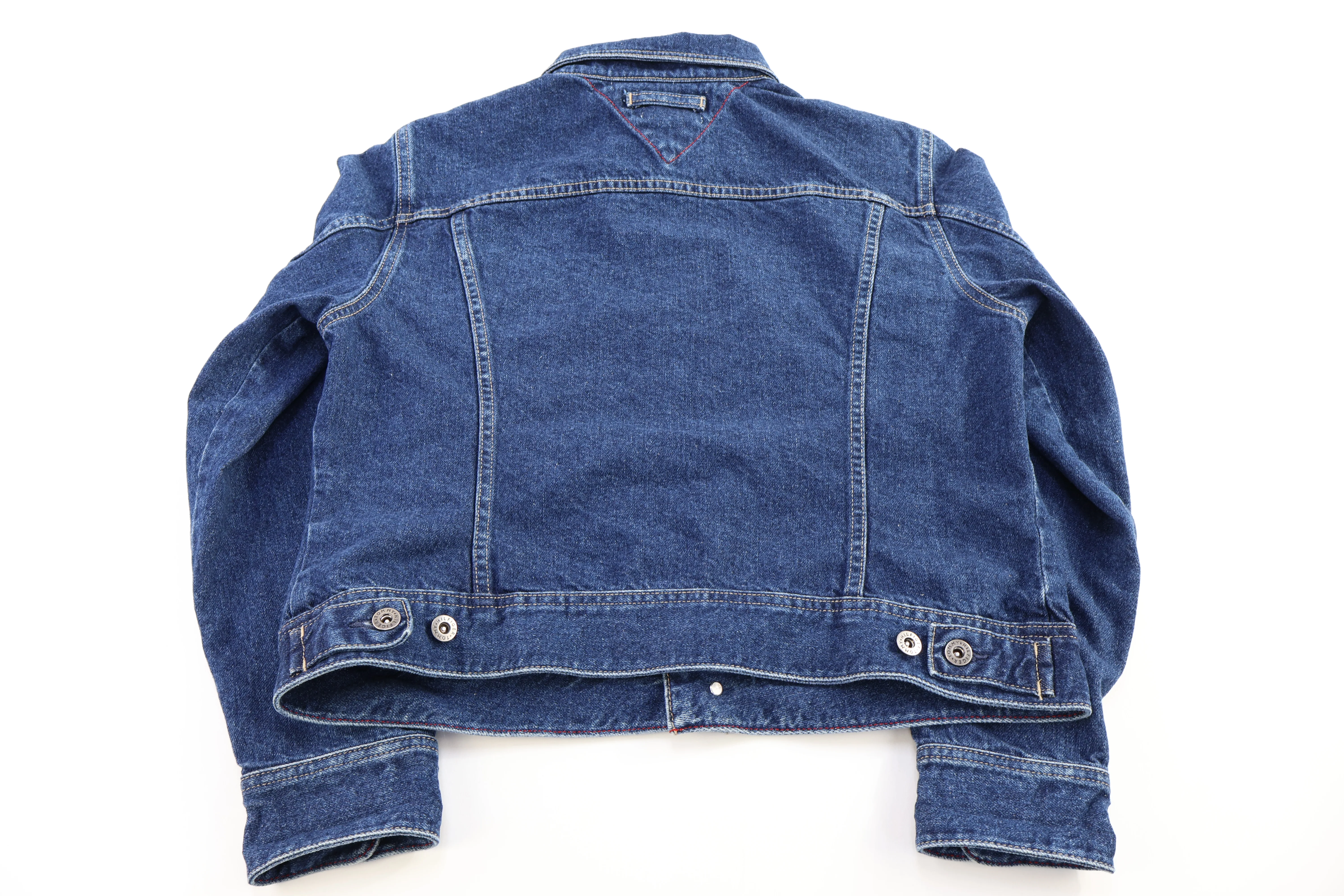 Women's Tommy Hilfiger Dark Wash Denim Jacket - Image 2