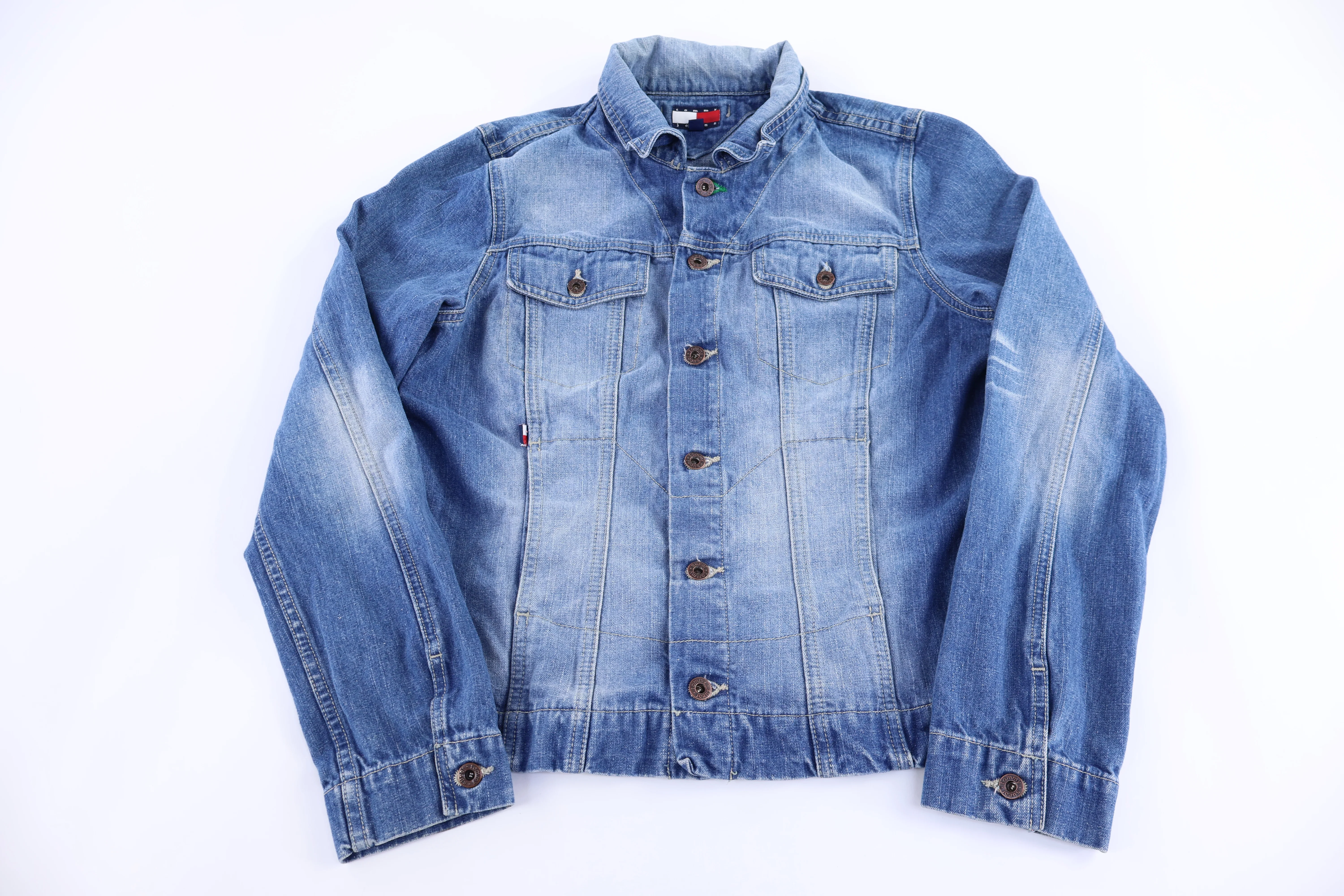 Women's Tommy Hilfiger Dark Wash Denim Jacket