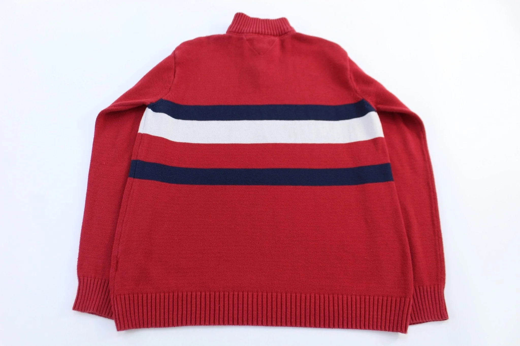Women's Tommy Hilfiger Embroidered Logo Quarter Zip Sweater - Image 2