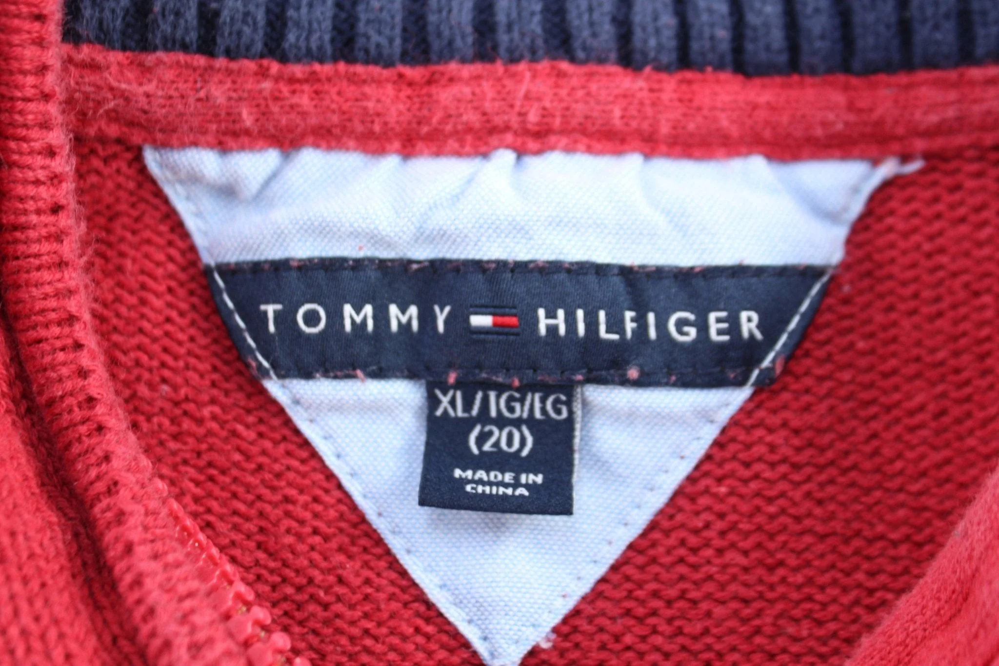 Women's Tommy Hilfiger Embroidered Logo Quarter Zip Sweater - Image 3