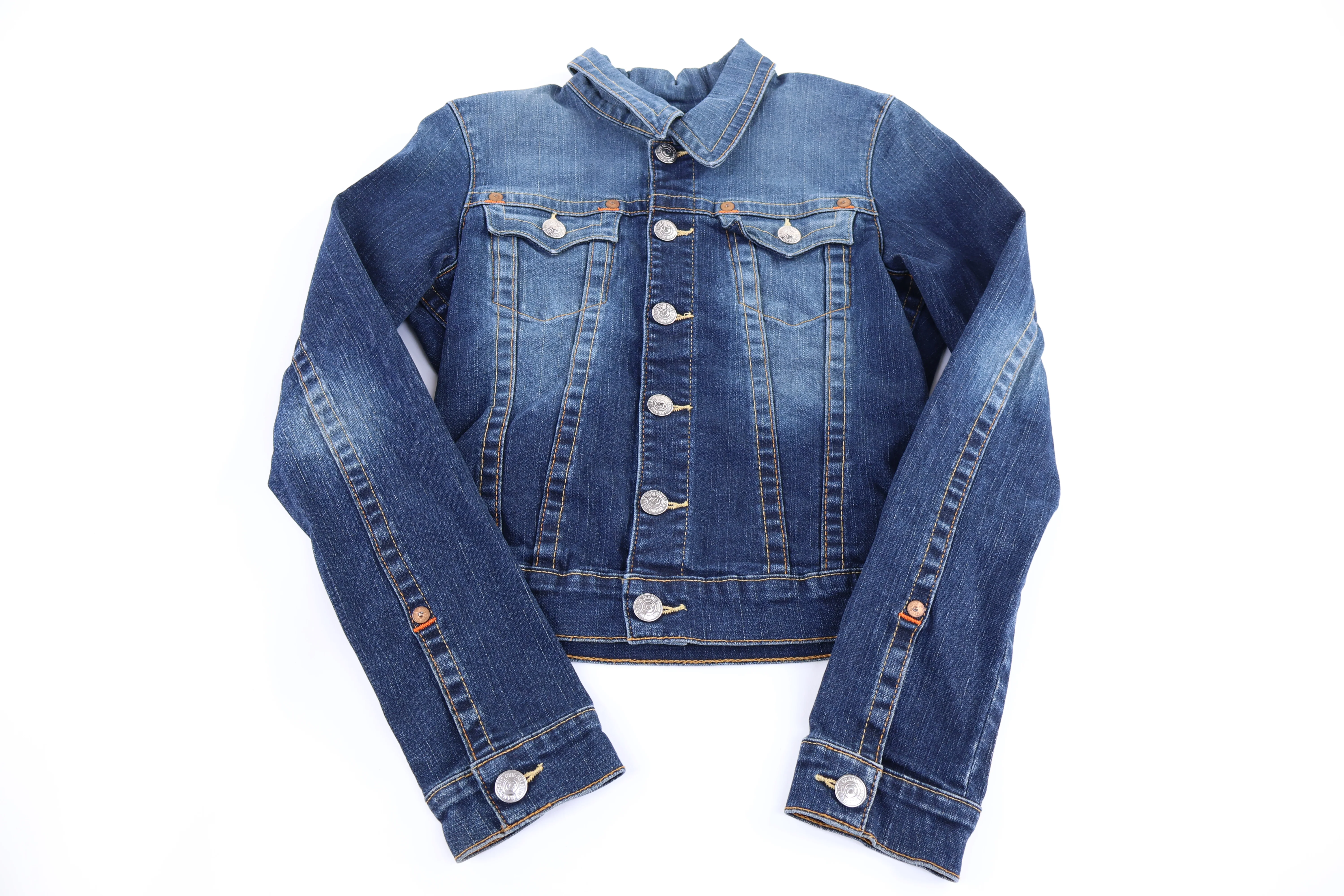 Women's True Religion Dark Wash Denim Jacket