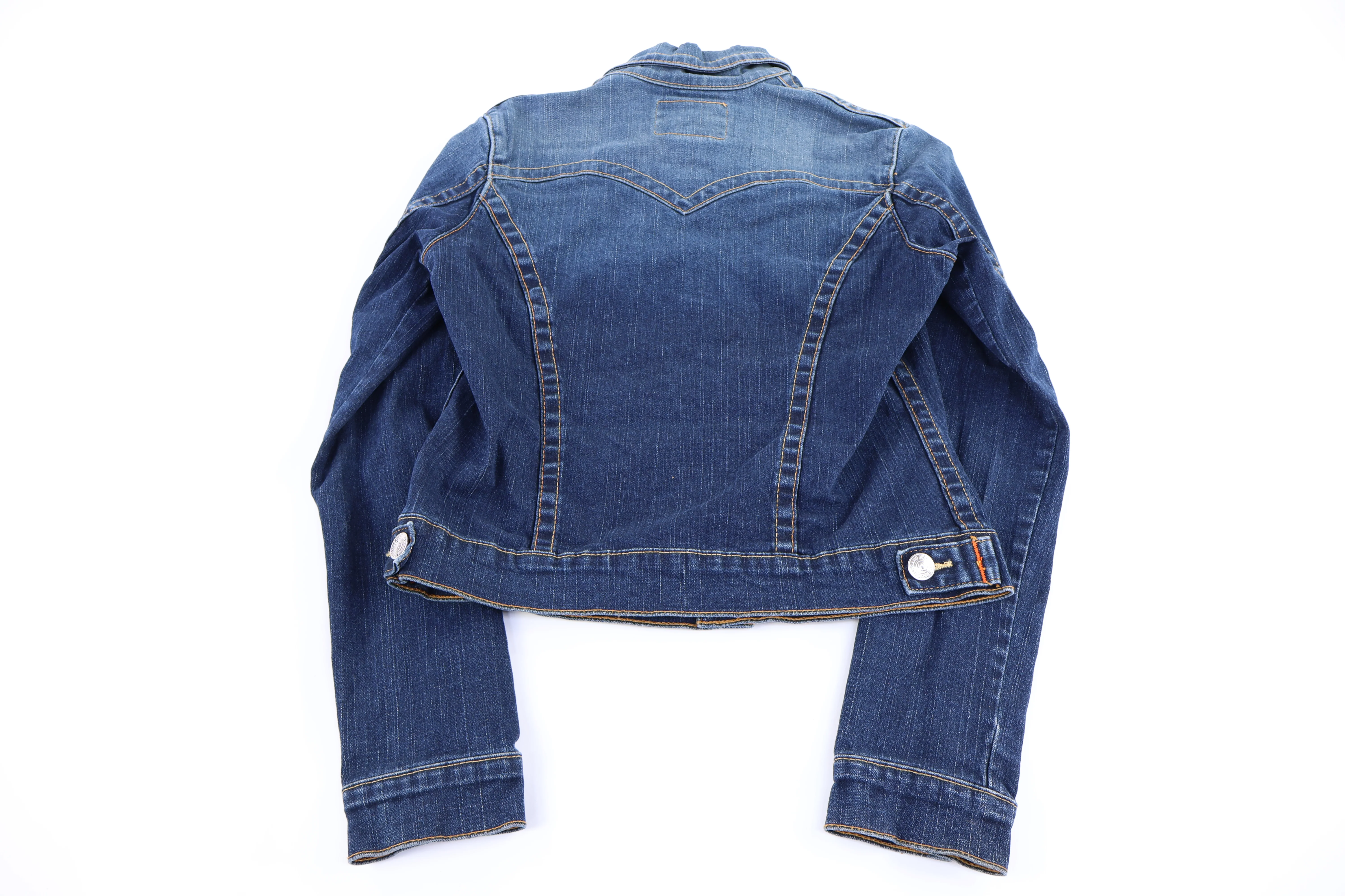 Women's True Religion Dark Wash Denim Jacket - Image 2