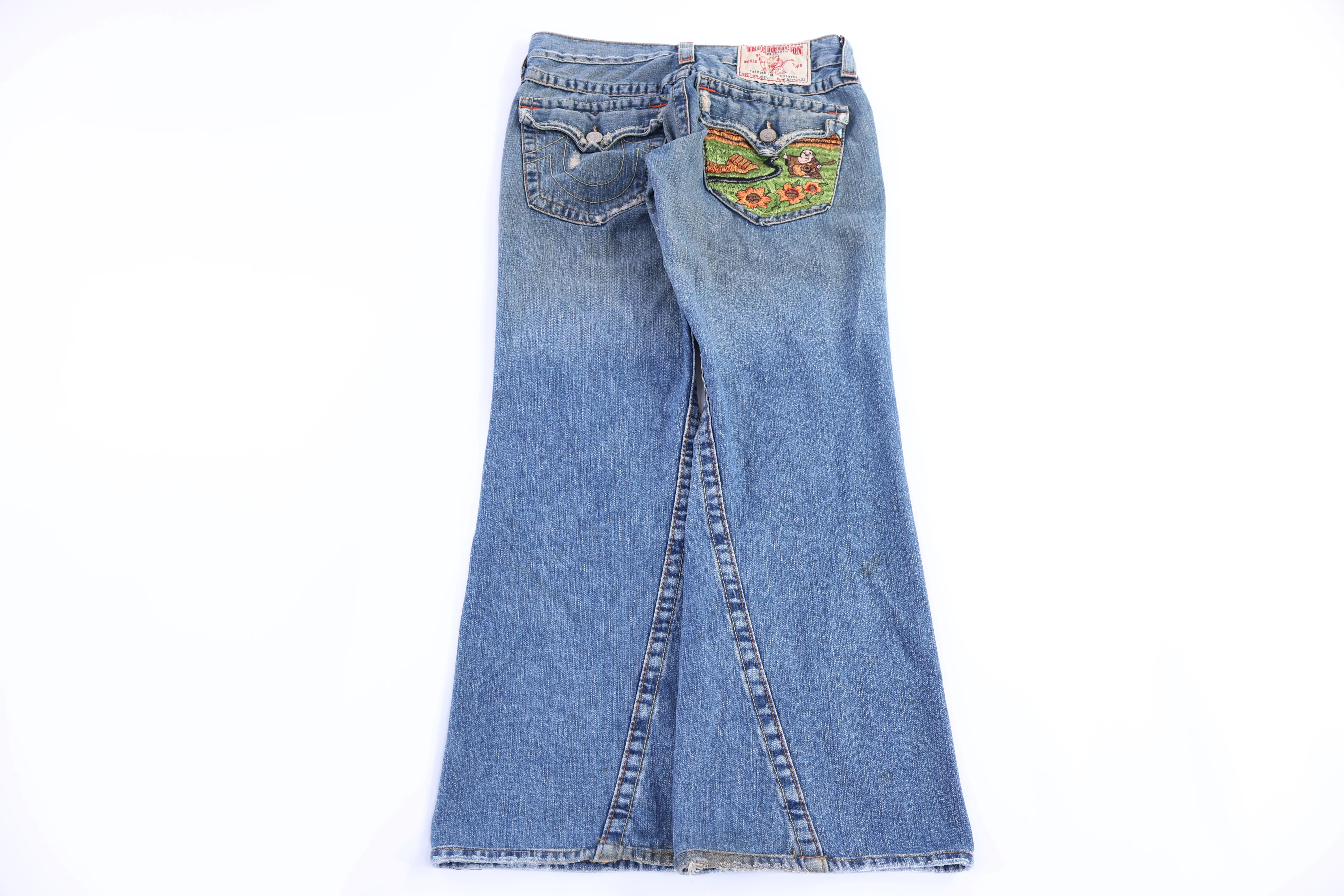 Women's True Religion Dark Wash Denim Jeans - Image 2
