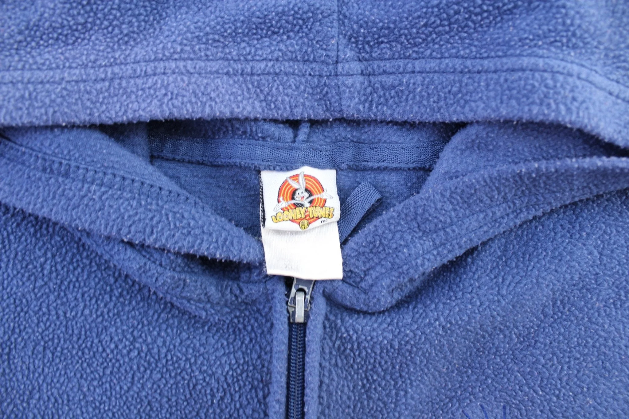 Women's Tweety Embroidered Fleece Zip Up Hoodie - Image 3