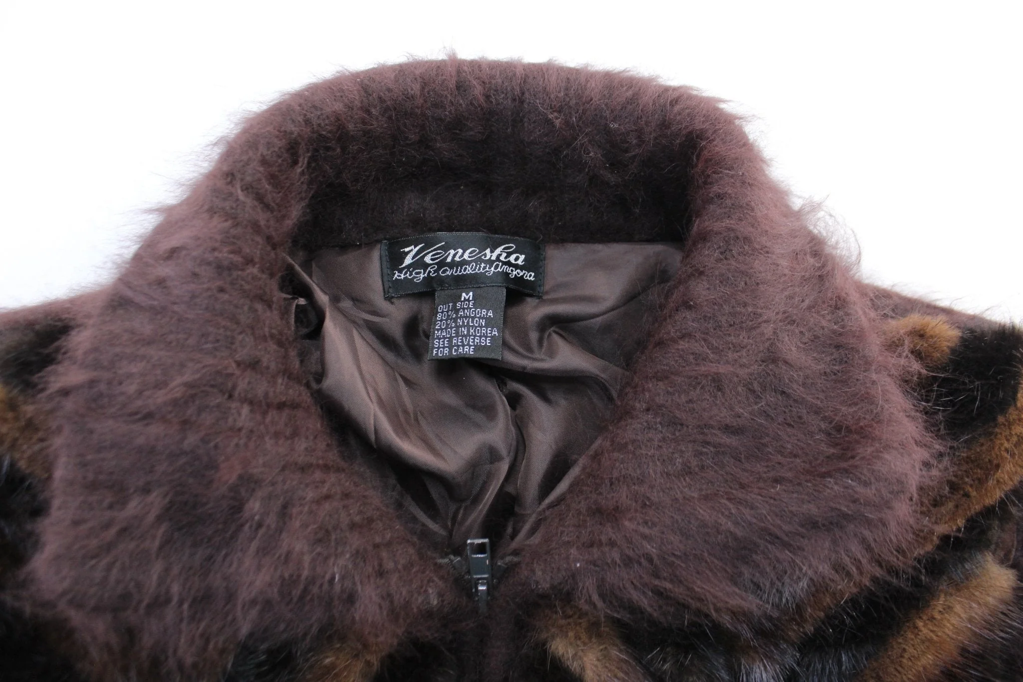 Women's Venesha Angora Zip Up Jacket - Image 3