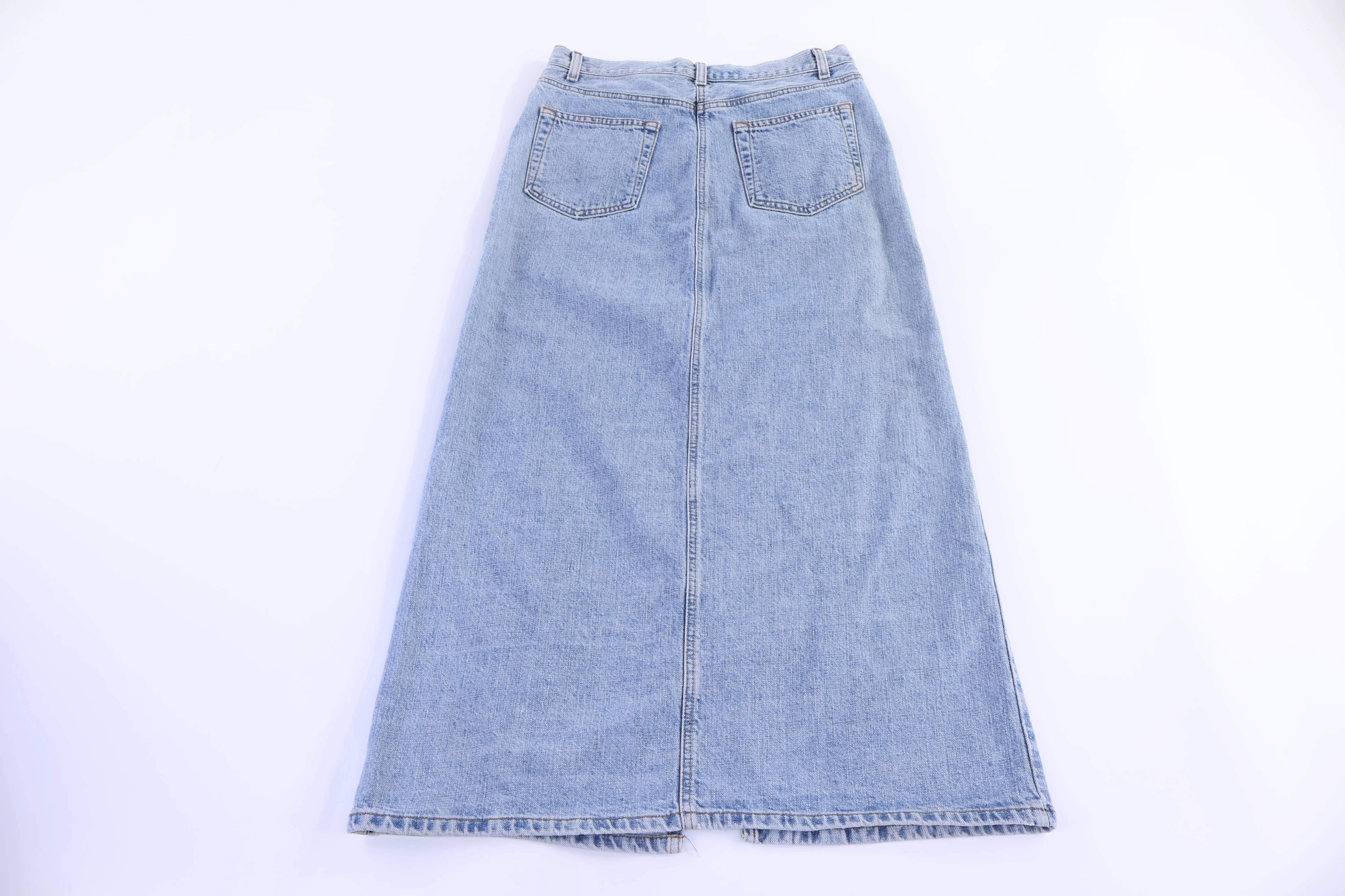 Women's Vintage GAP Maxi Denim Skirt - Image 2