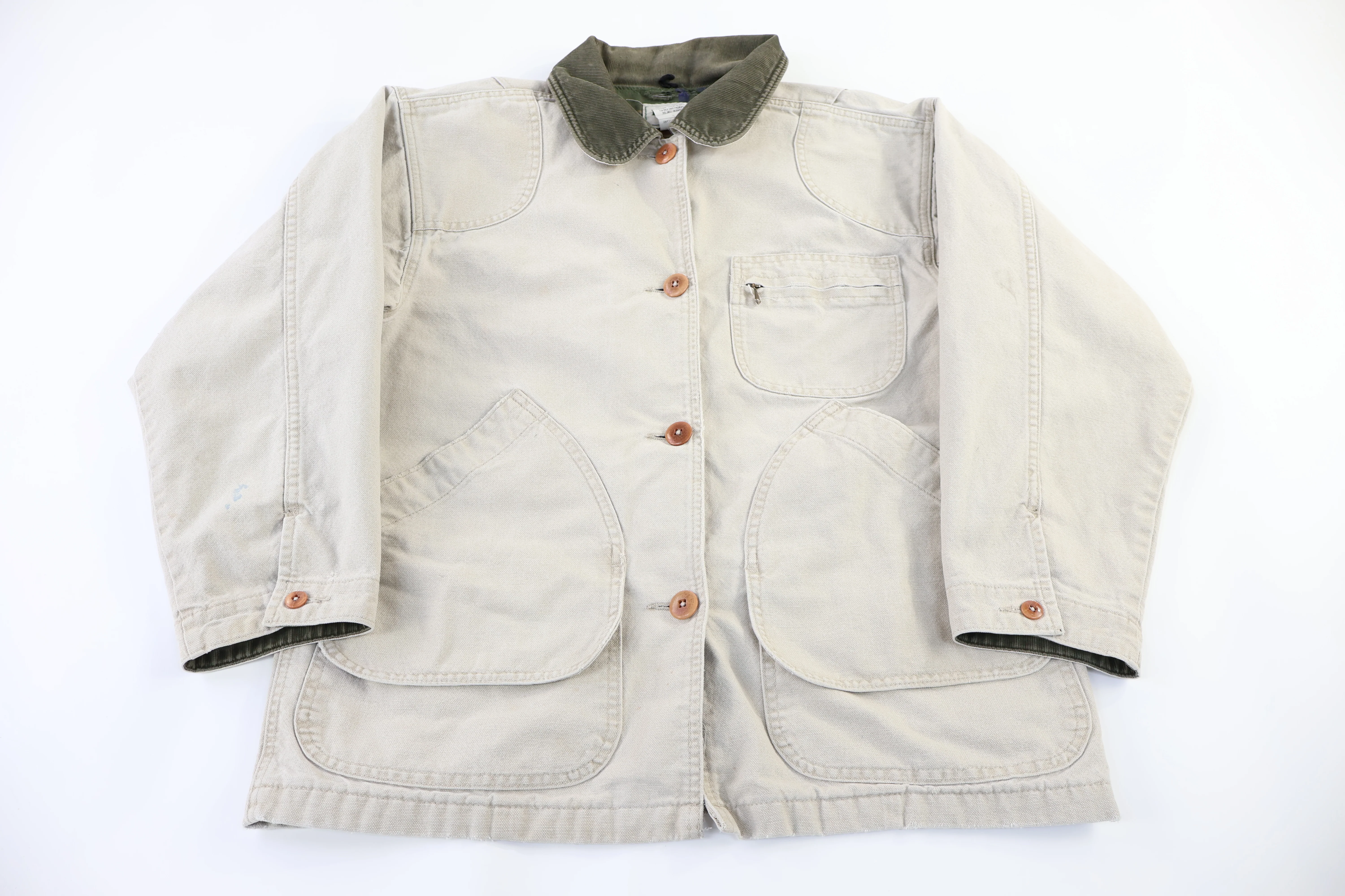 Women's Vintage L.L. Bean Beige Chore Jacket