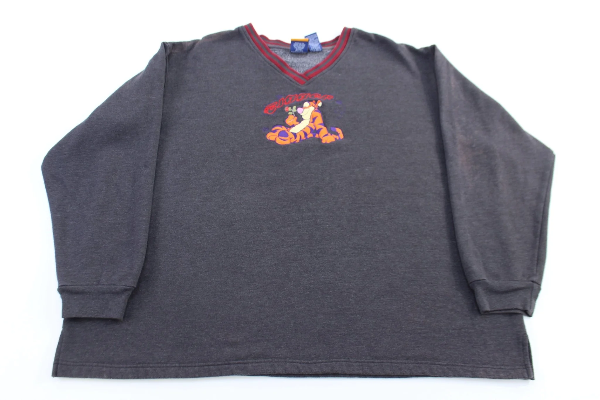 Women's Vintage Tigger Embroidered Graphic Sweater