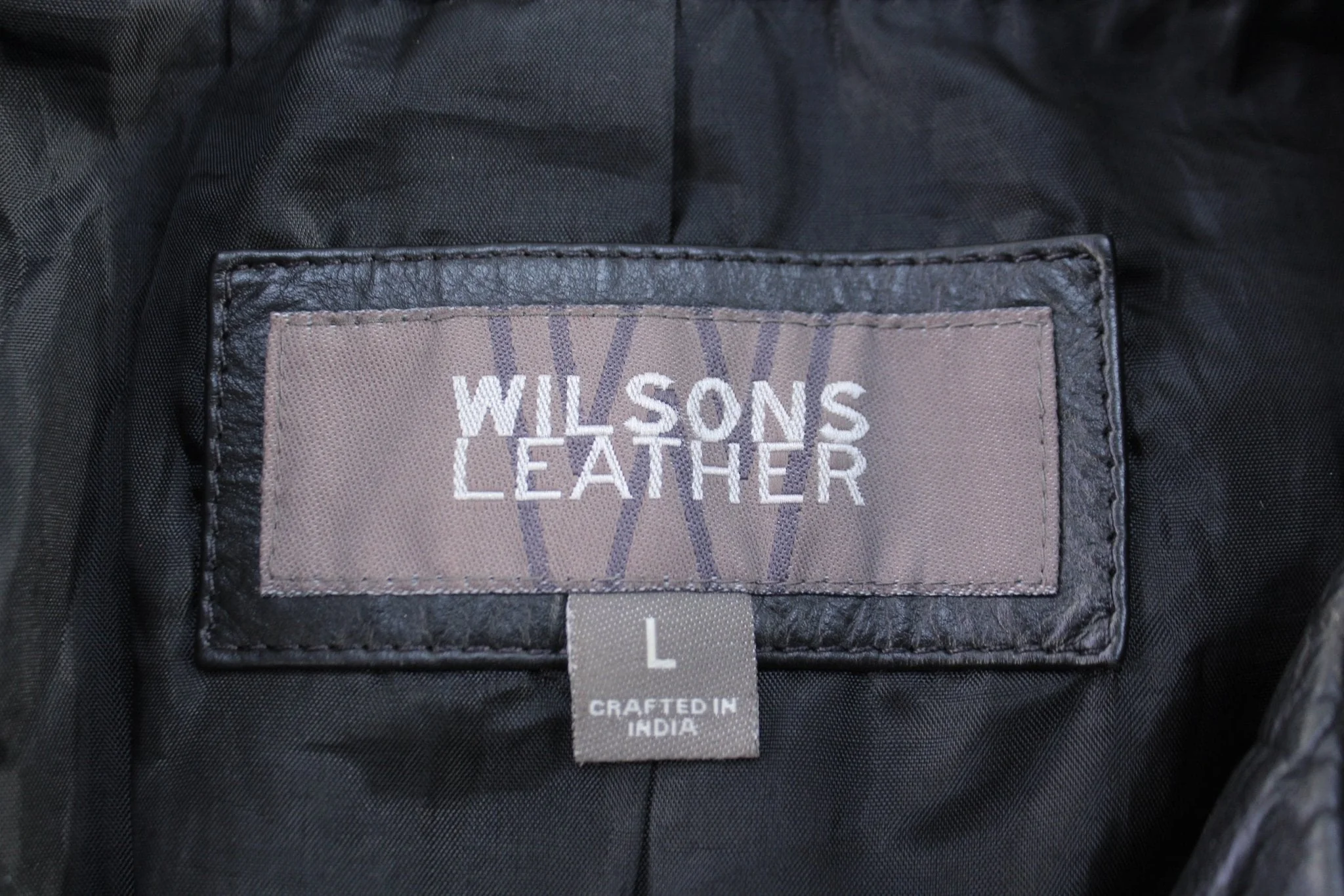 Women's Wilsons Leather Full Zip Leather Jacket - Image 3