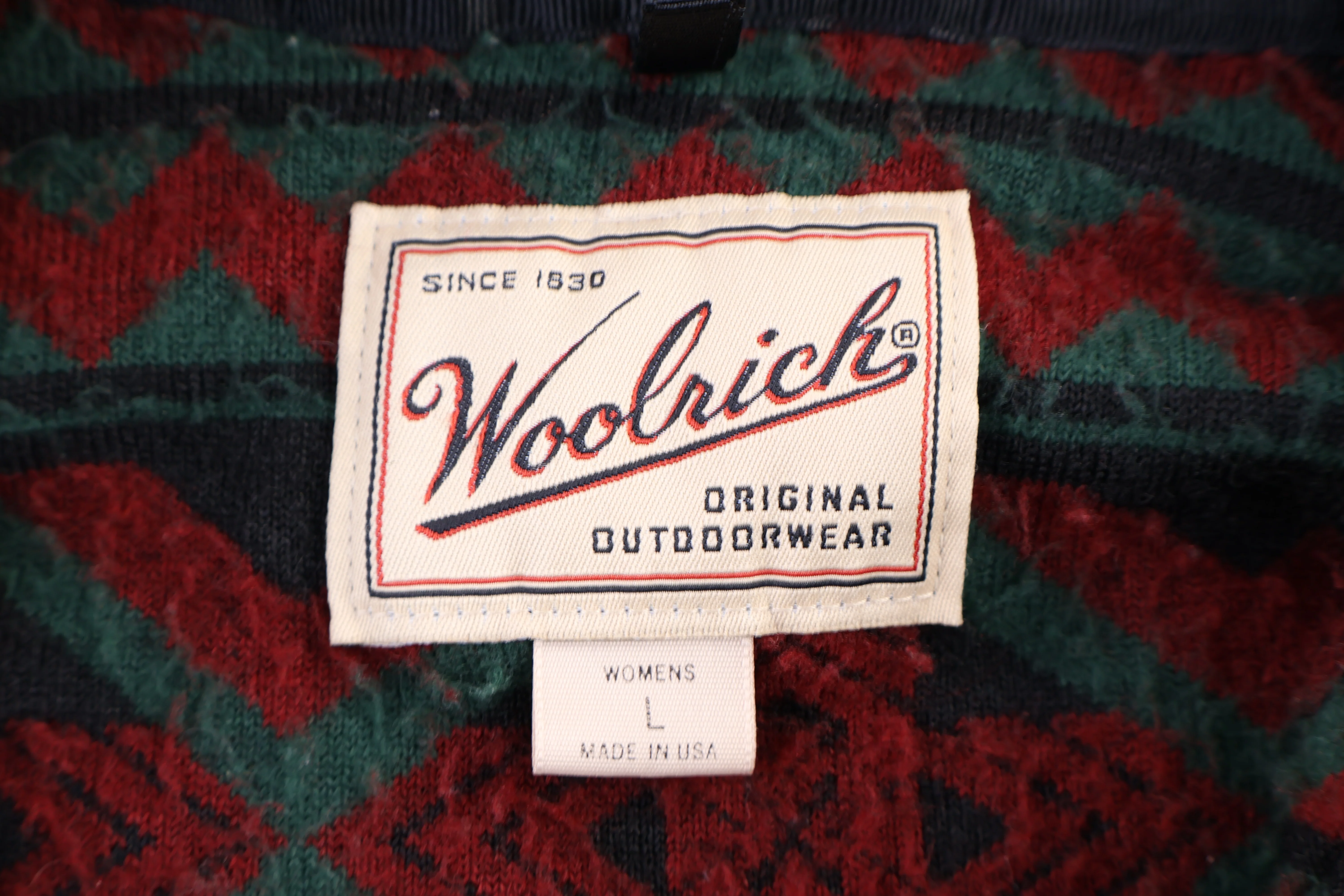 Women's Woolrich Multipattern Sherpa Full Zip Jacket - Image 3