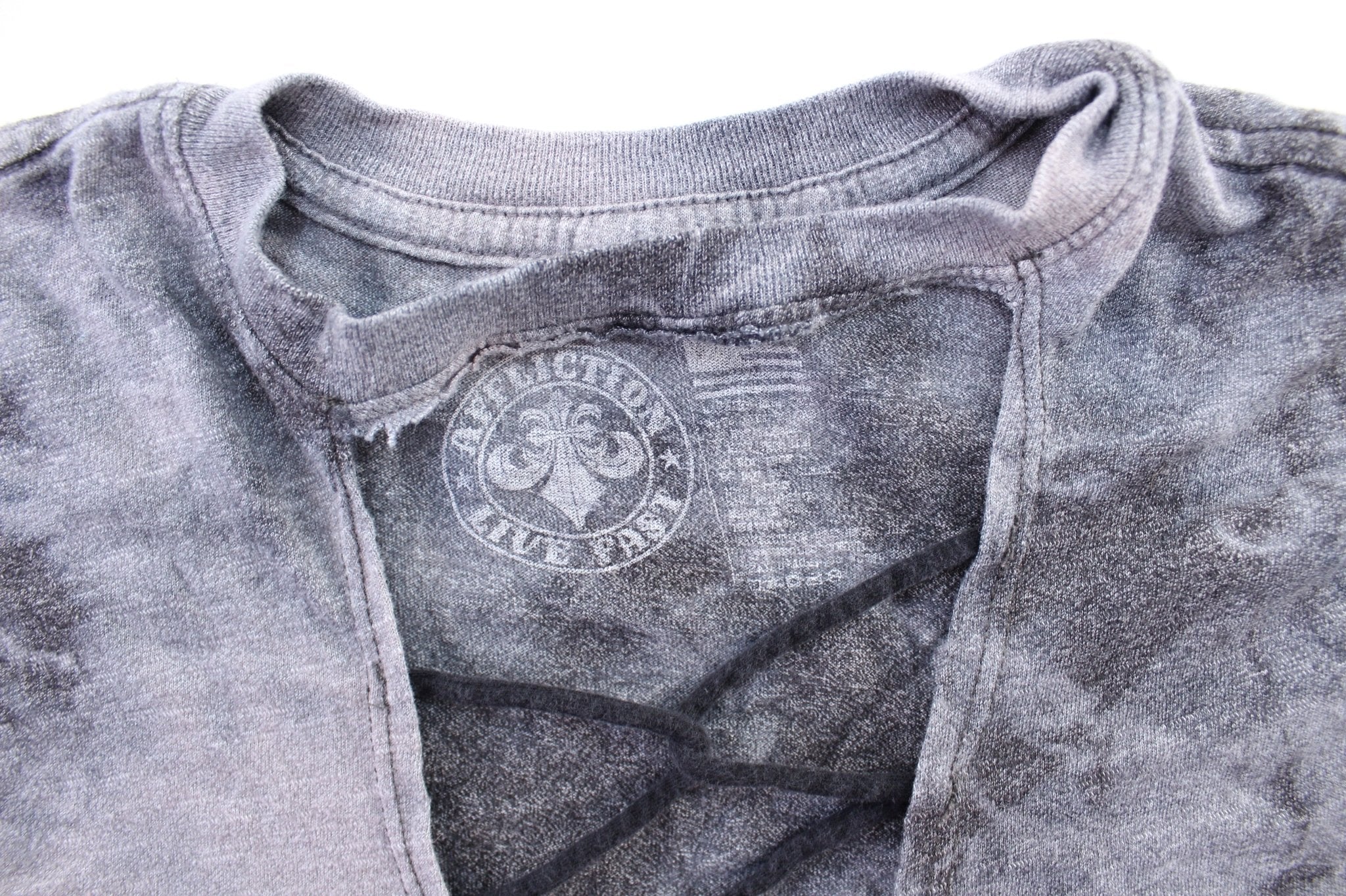 Women's Y2K Affliction Acid Wash T-Shirt - Image 3