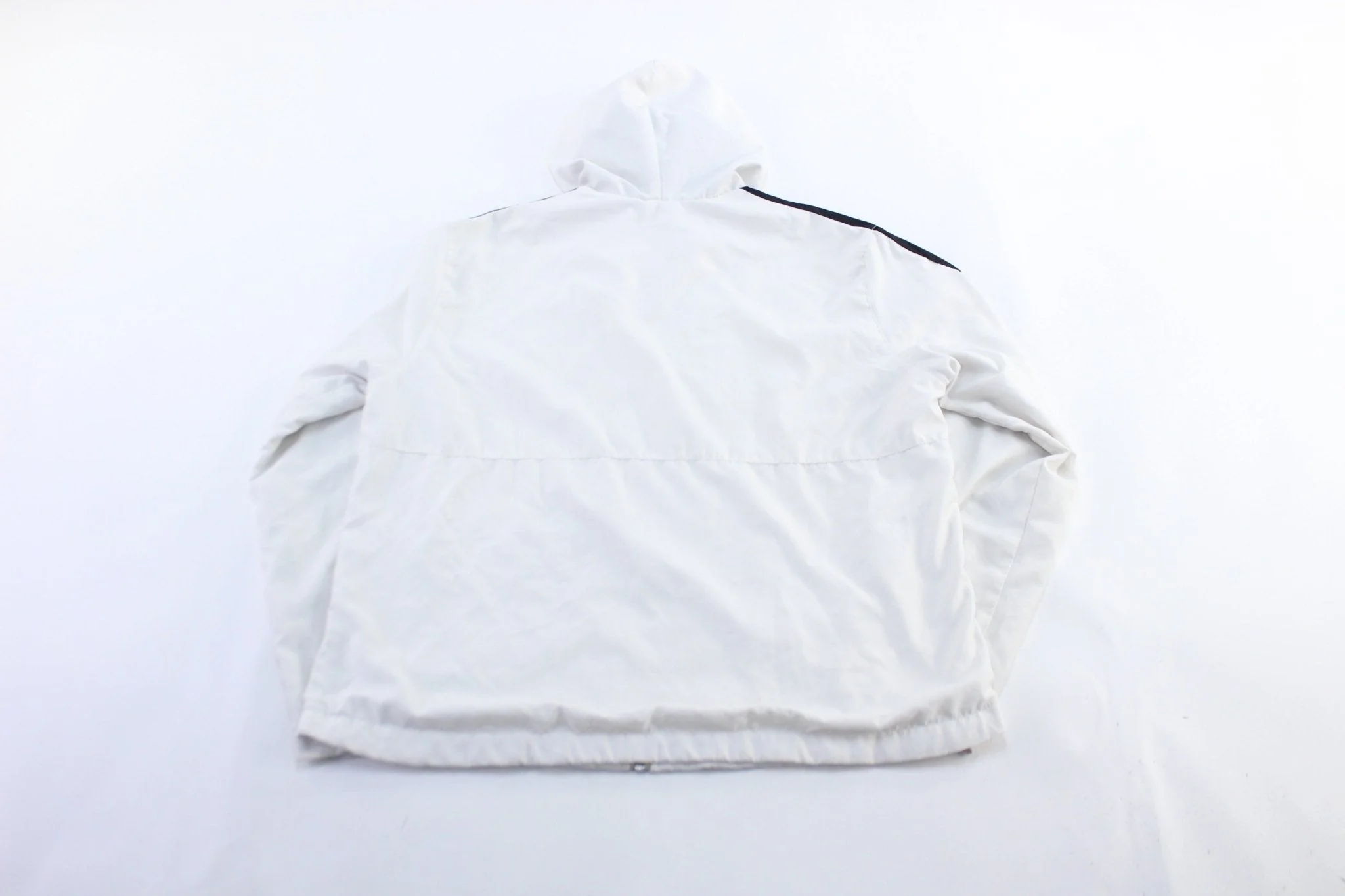 Women's Y2K Nike Embroidered Logo White & Black Zip Up Jacket - Image 2