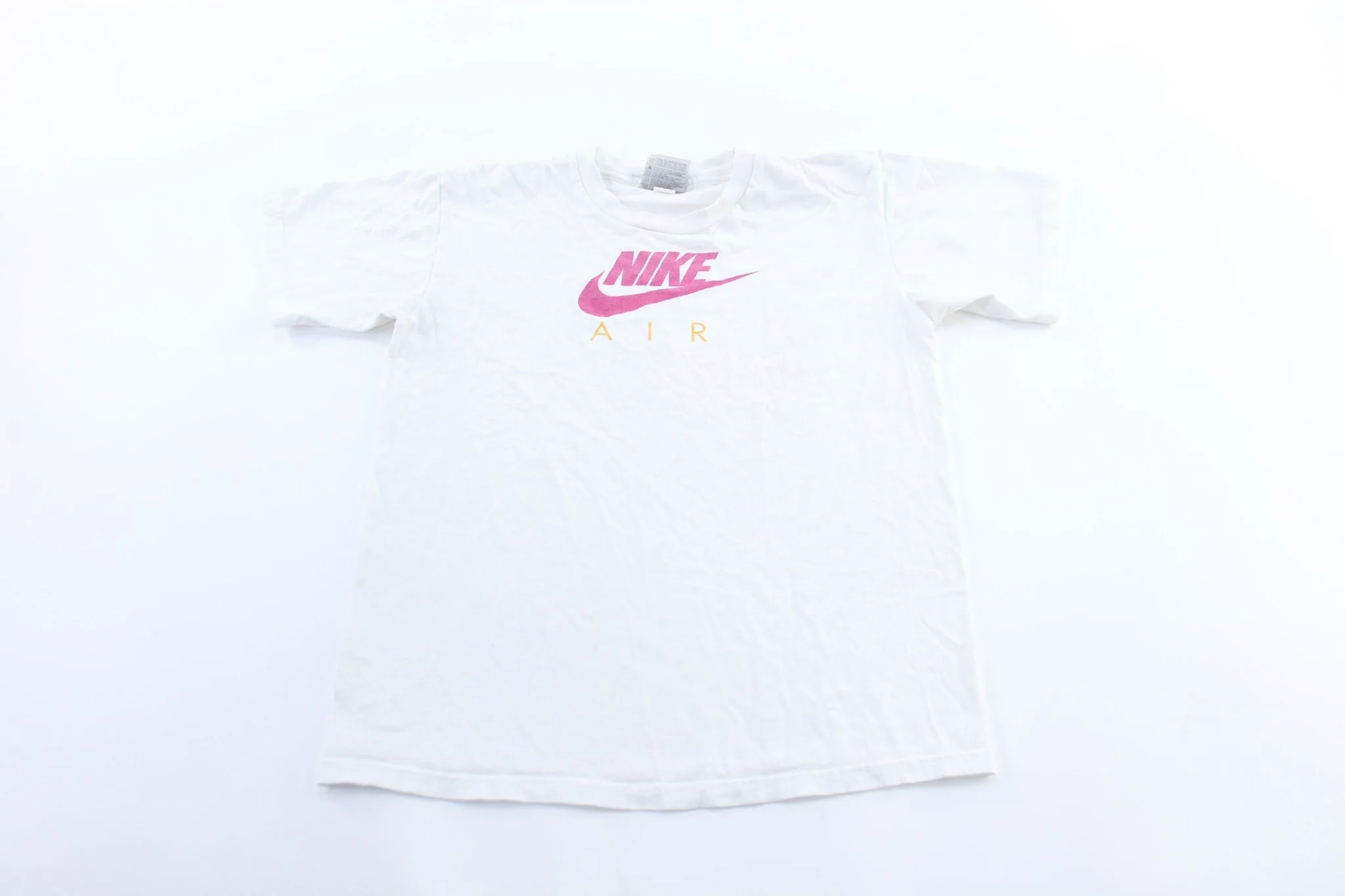 Women's Y2K Nike Logo White T-Shirt