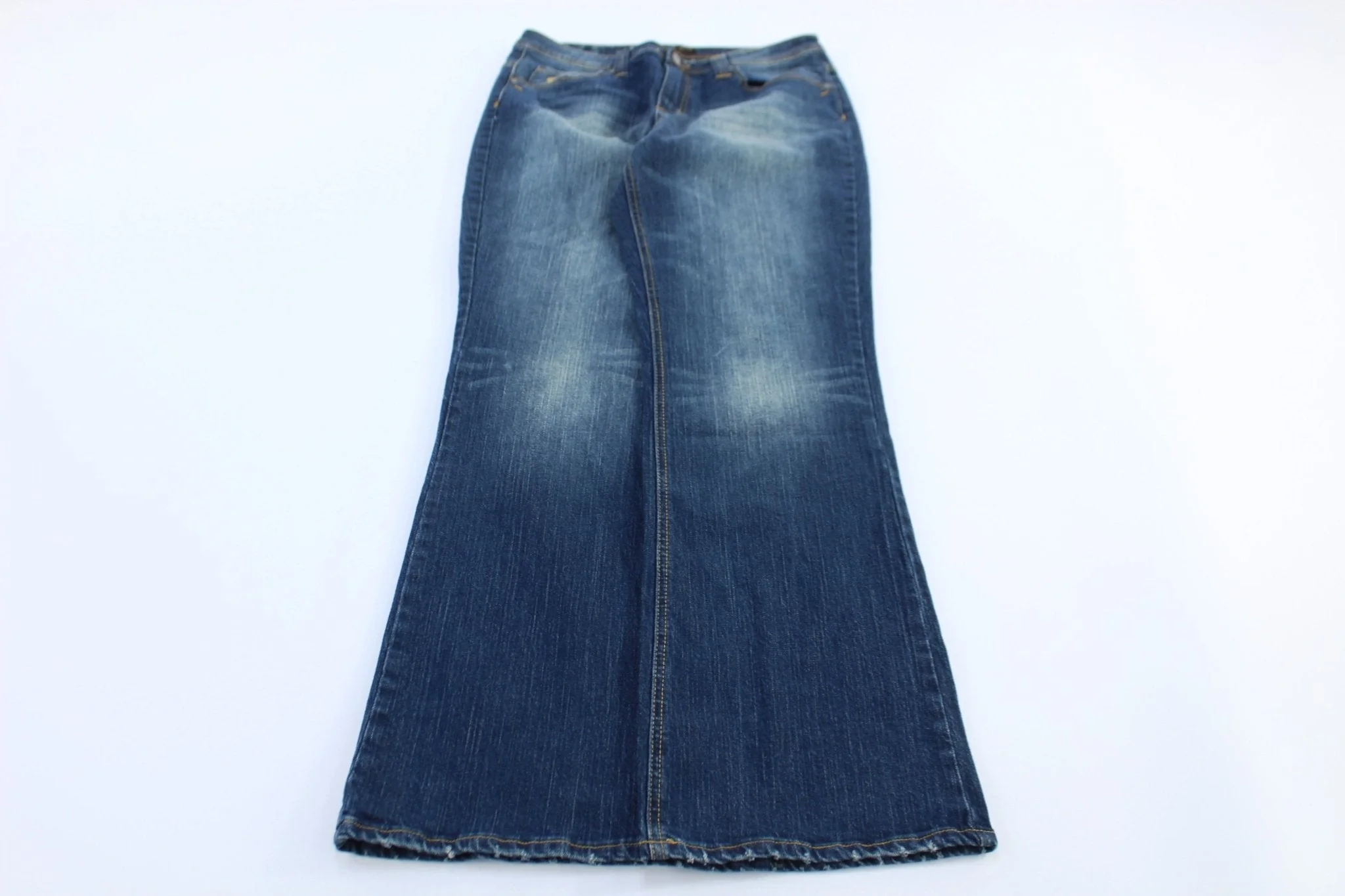 Women's Y2K Rocawear Dark Wash Denim Jeans - Image 2
