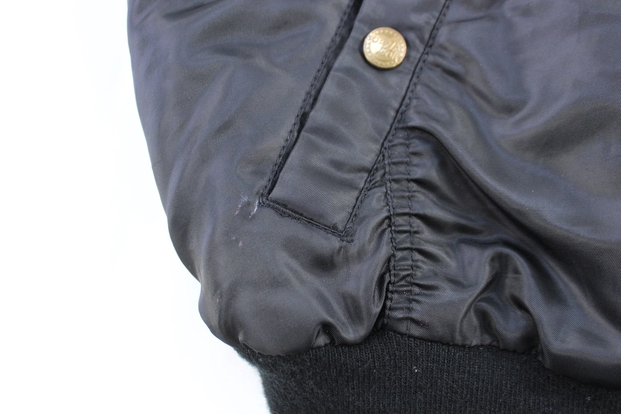 Women's Y2K SouthPole Black Bomber Jacket - Image 4