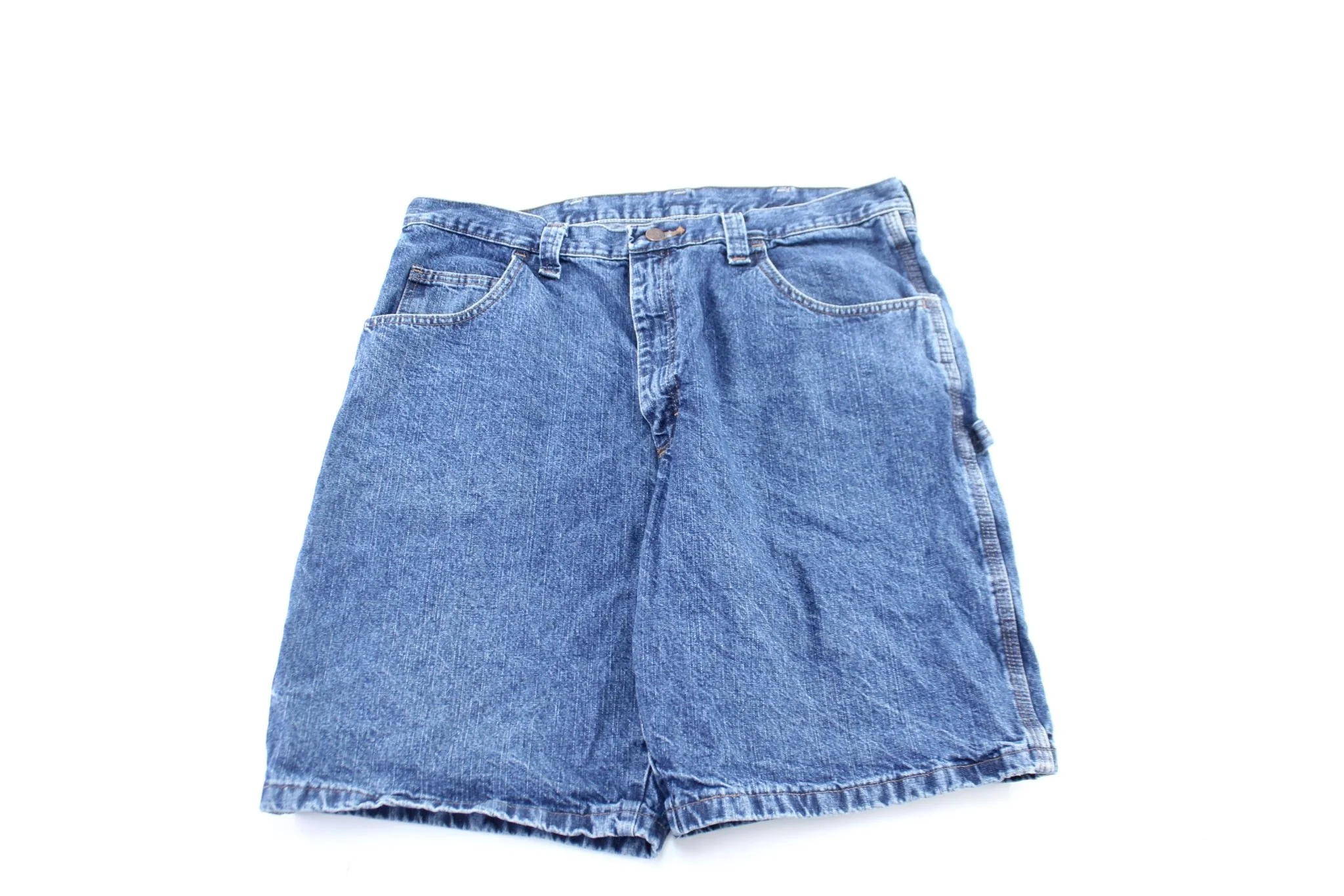 Wrangler Dark Wash Denim Shorts